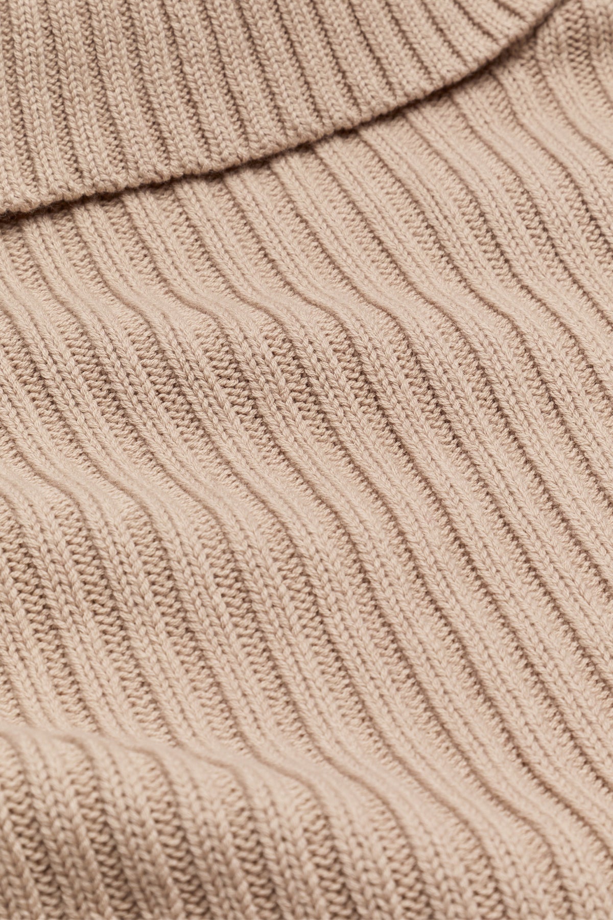 Collar Knit Poncho