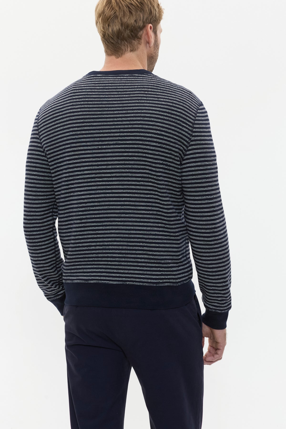 Stripe Crewneck