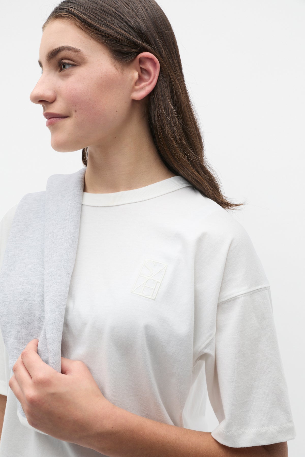 Oversized Logo Tee