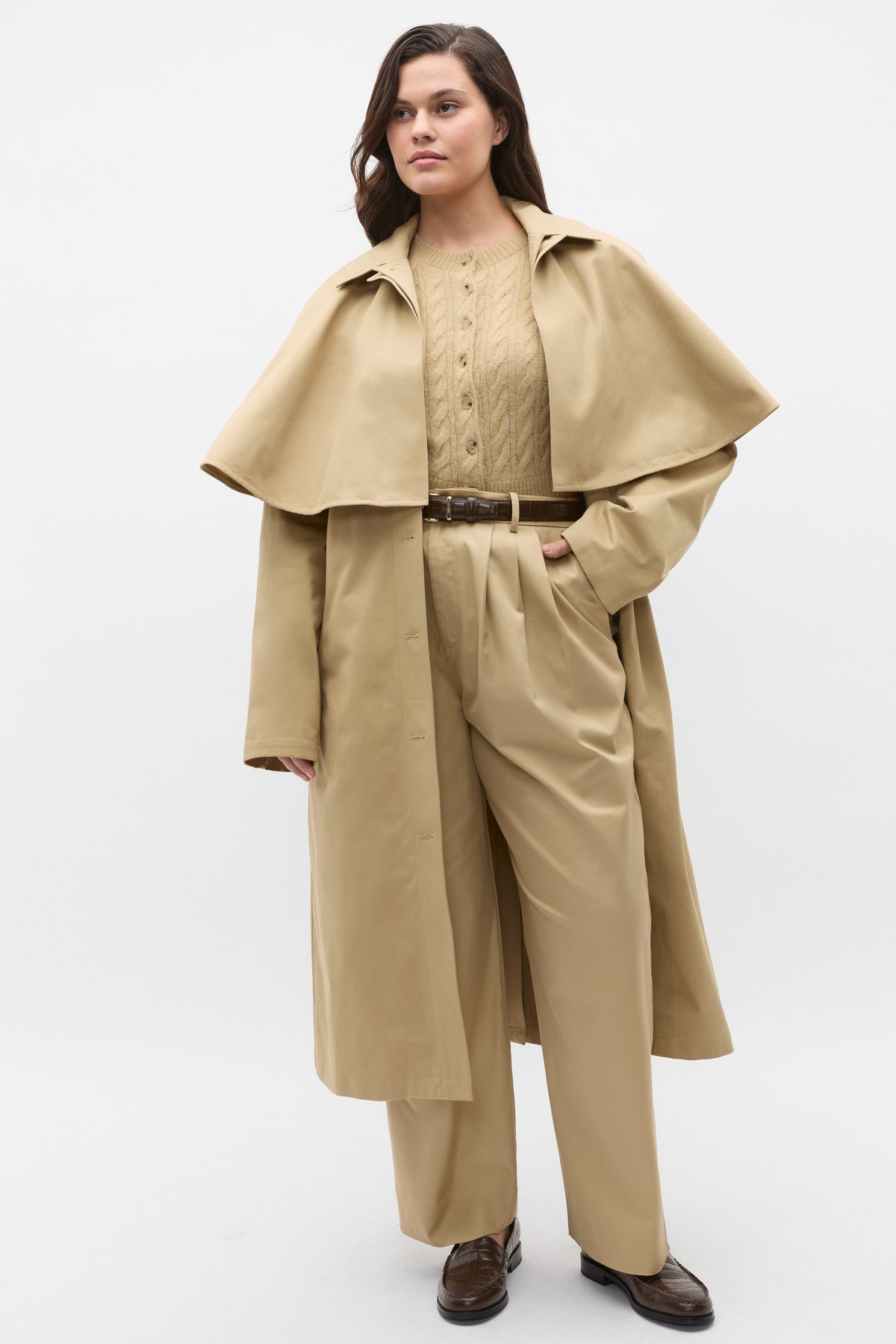 Twill Pleat Pant