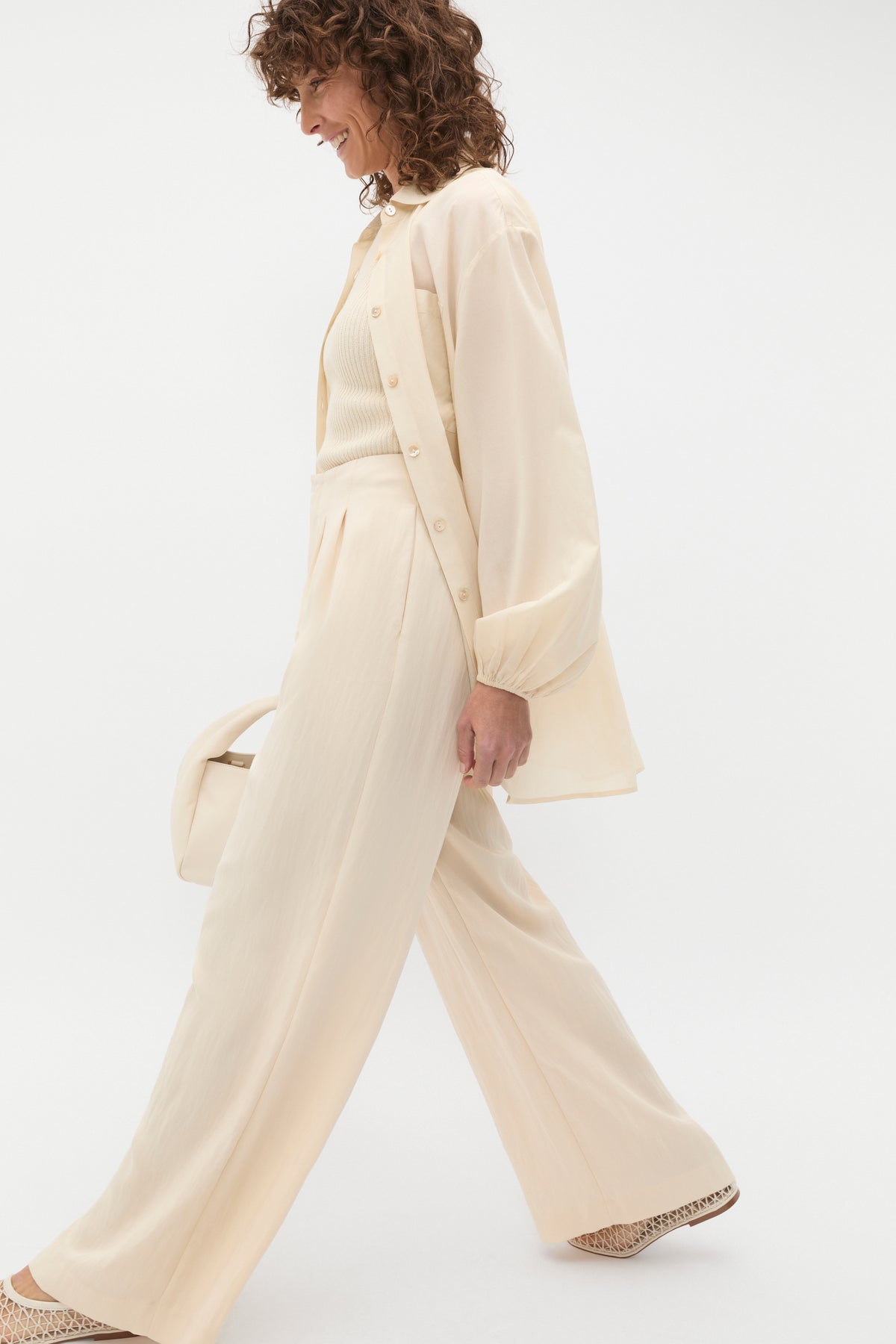 Relaxed High Waist Pant