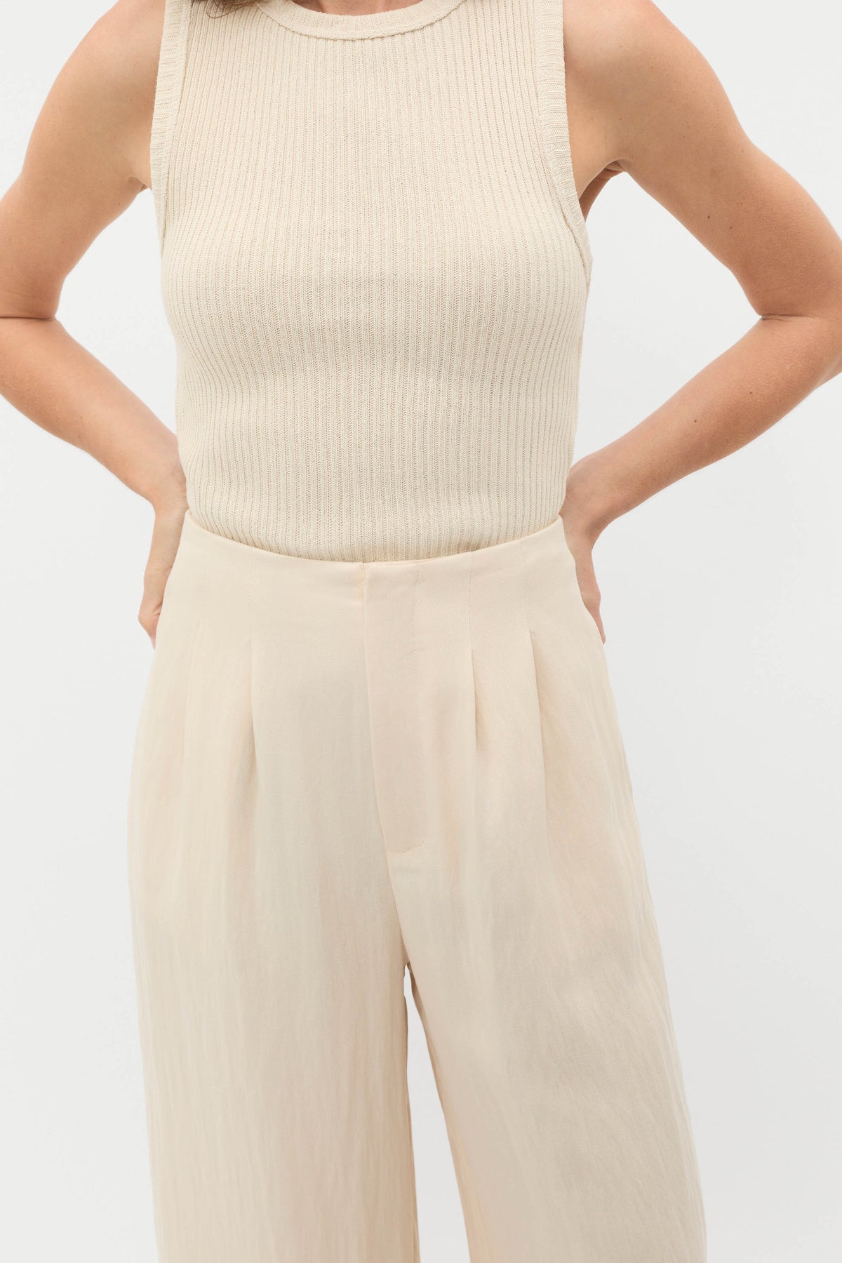 Relaxed High Waist Pant