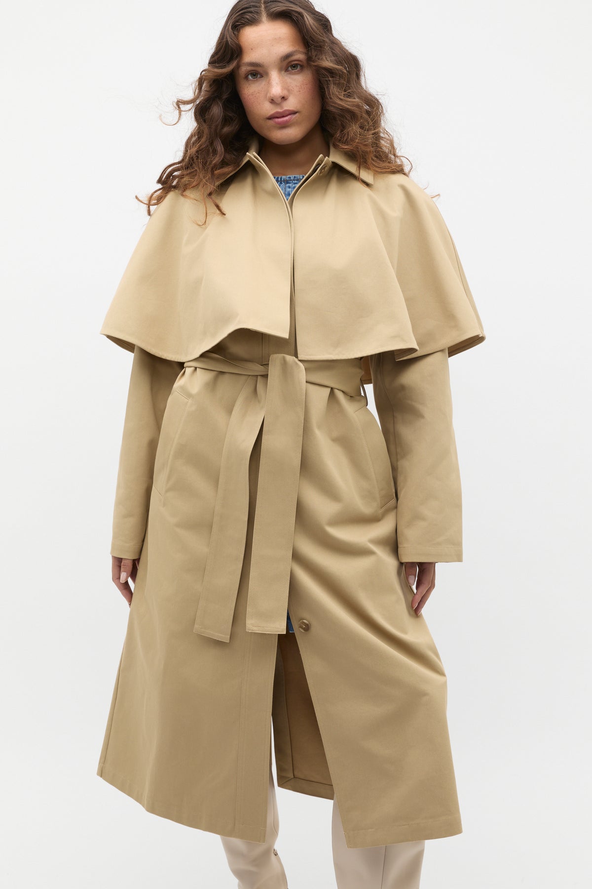 Twill Cape Jacket