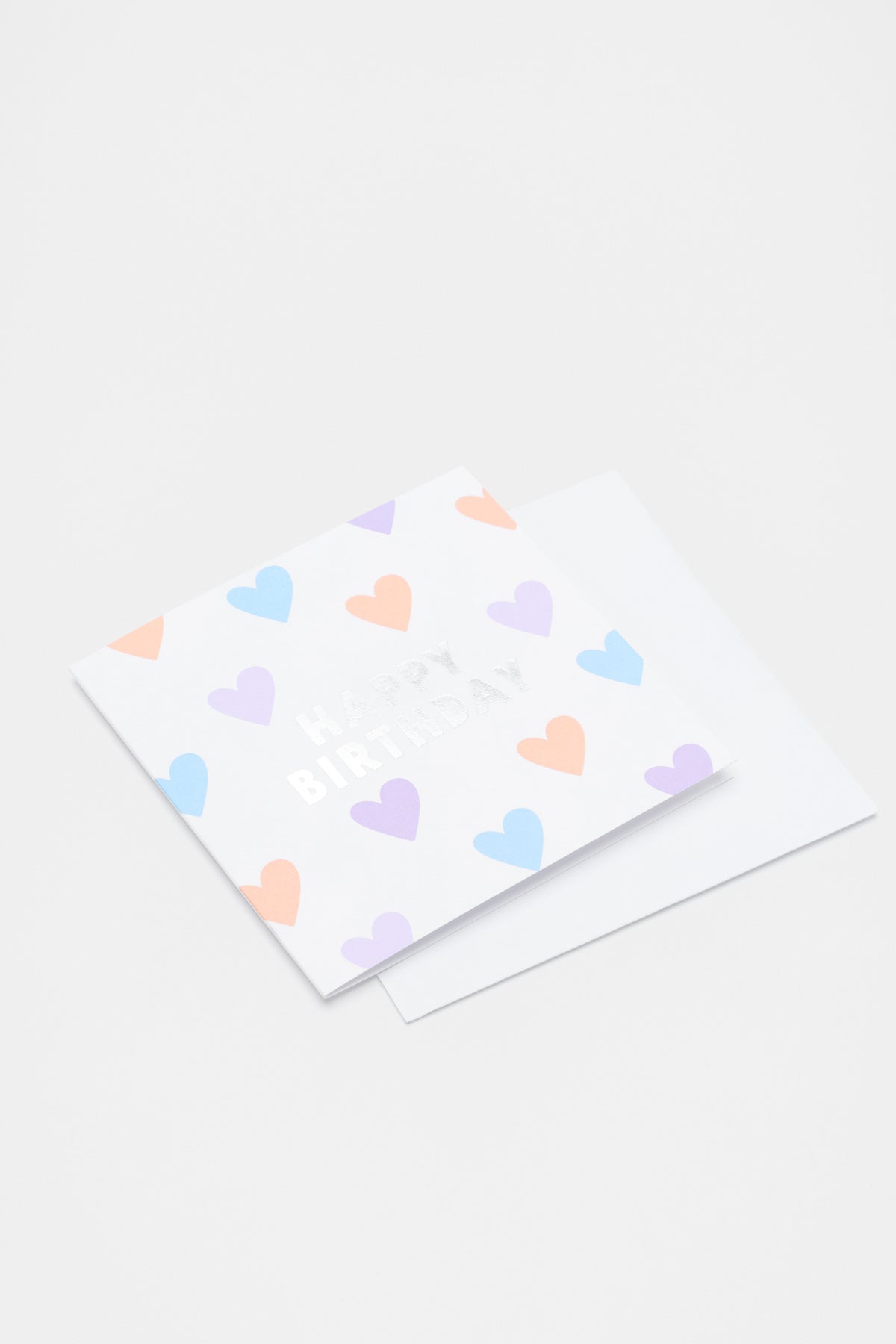 Happy Birthday Hearts Card