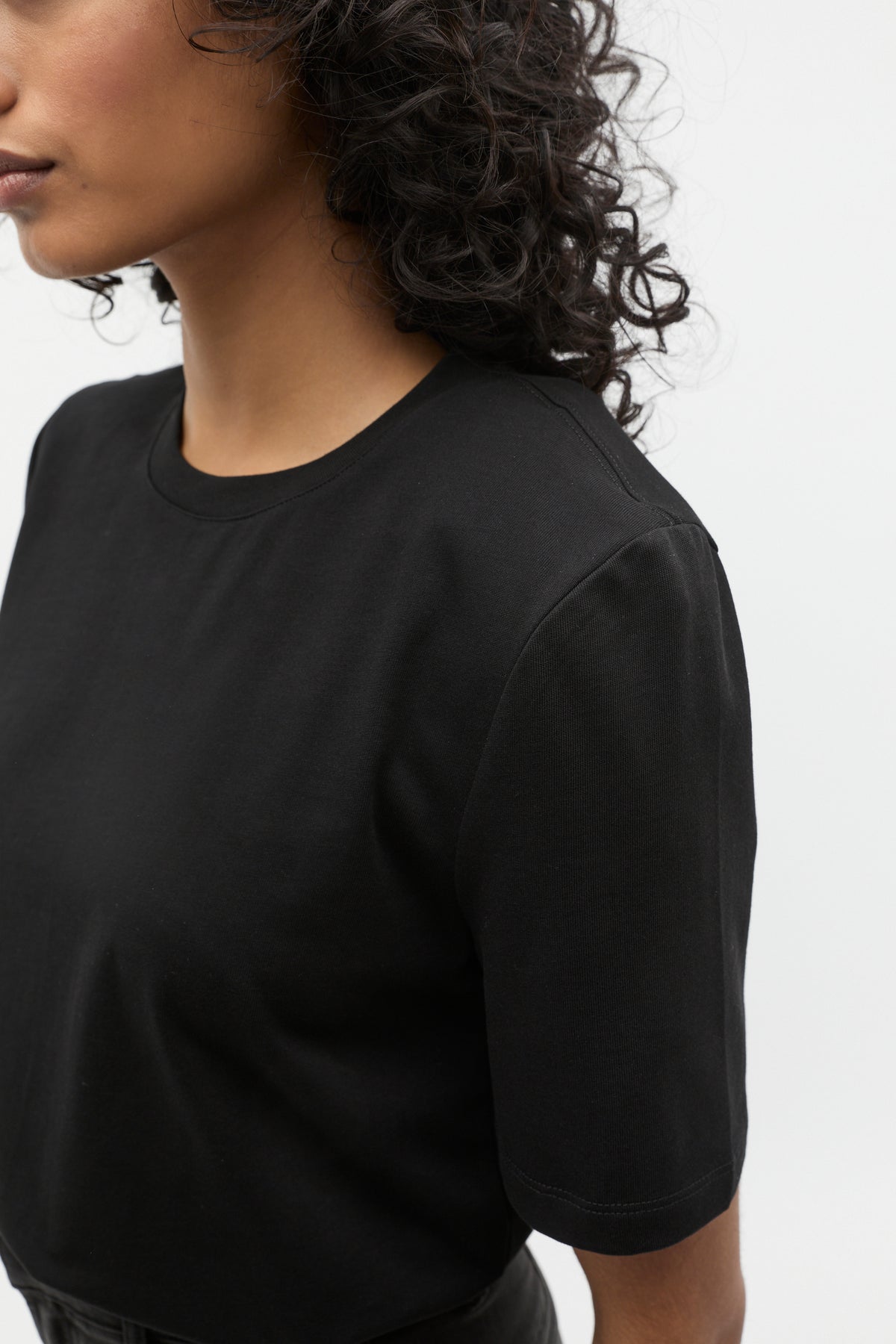 Structured Boxy Tee