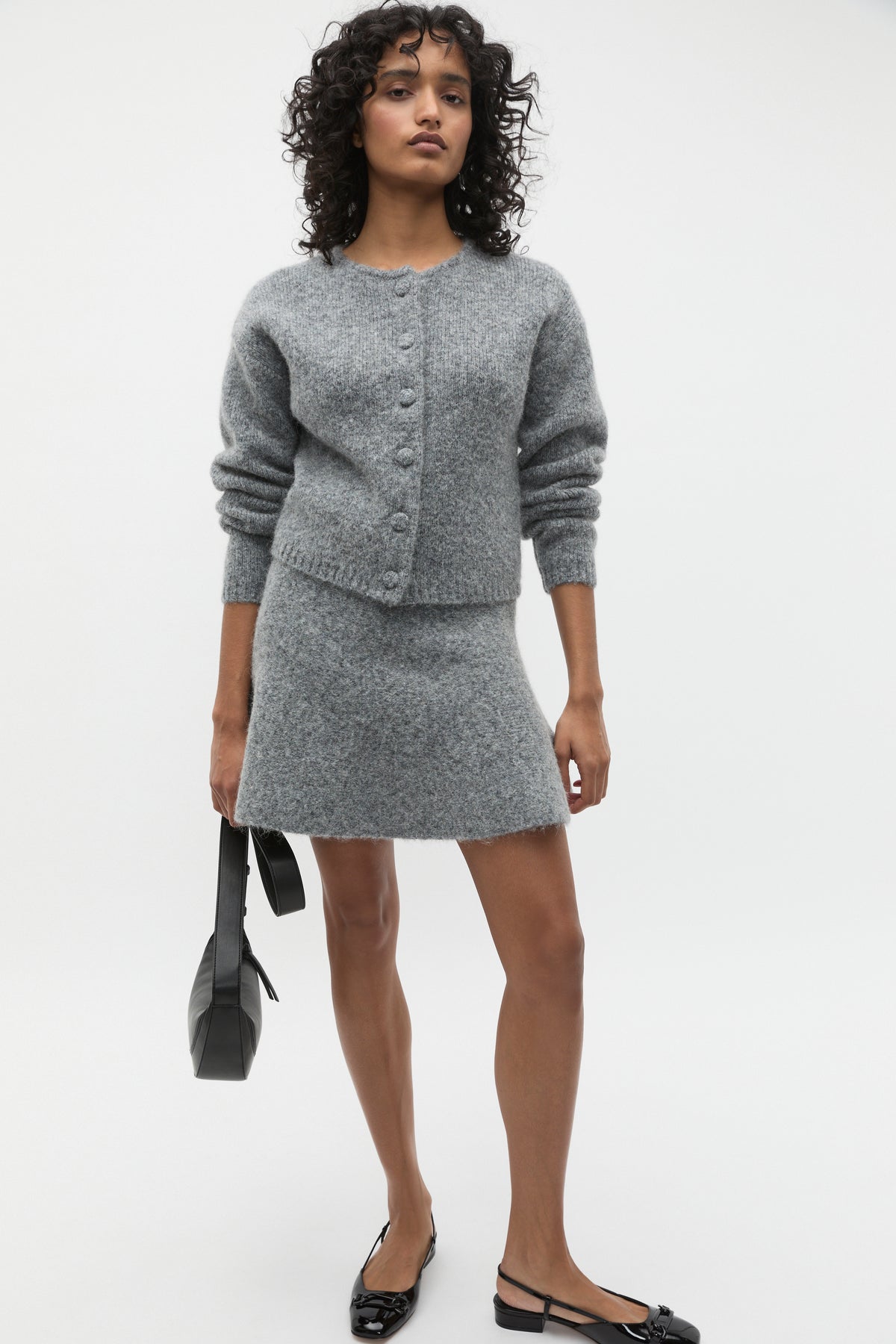 Lofty Knit Mini Skirt