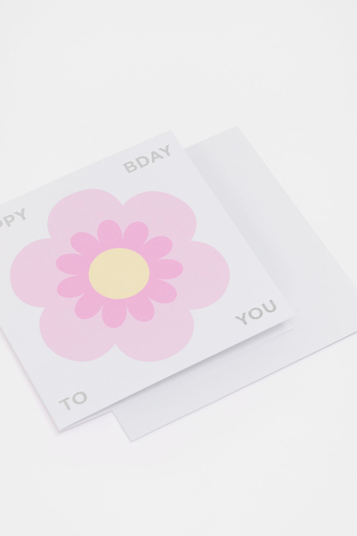 Happy Bday to You Flower Card