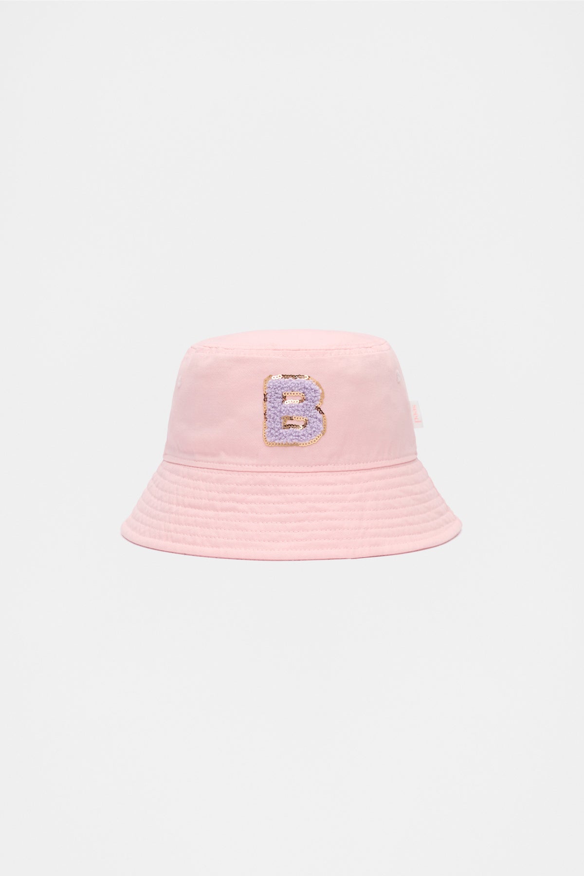 Pink Initial Bucket Hat