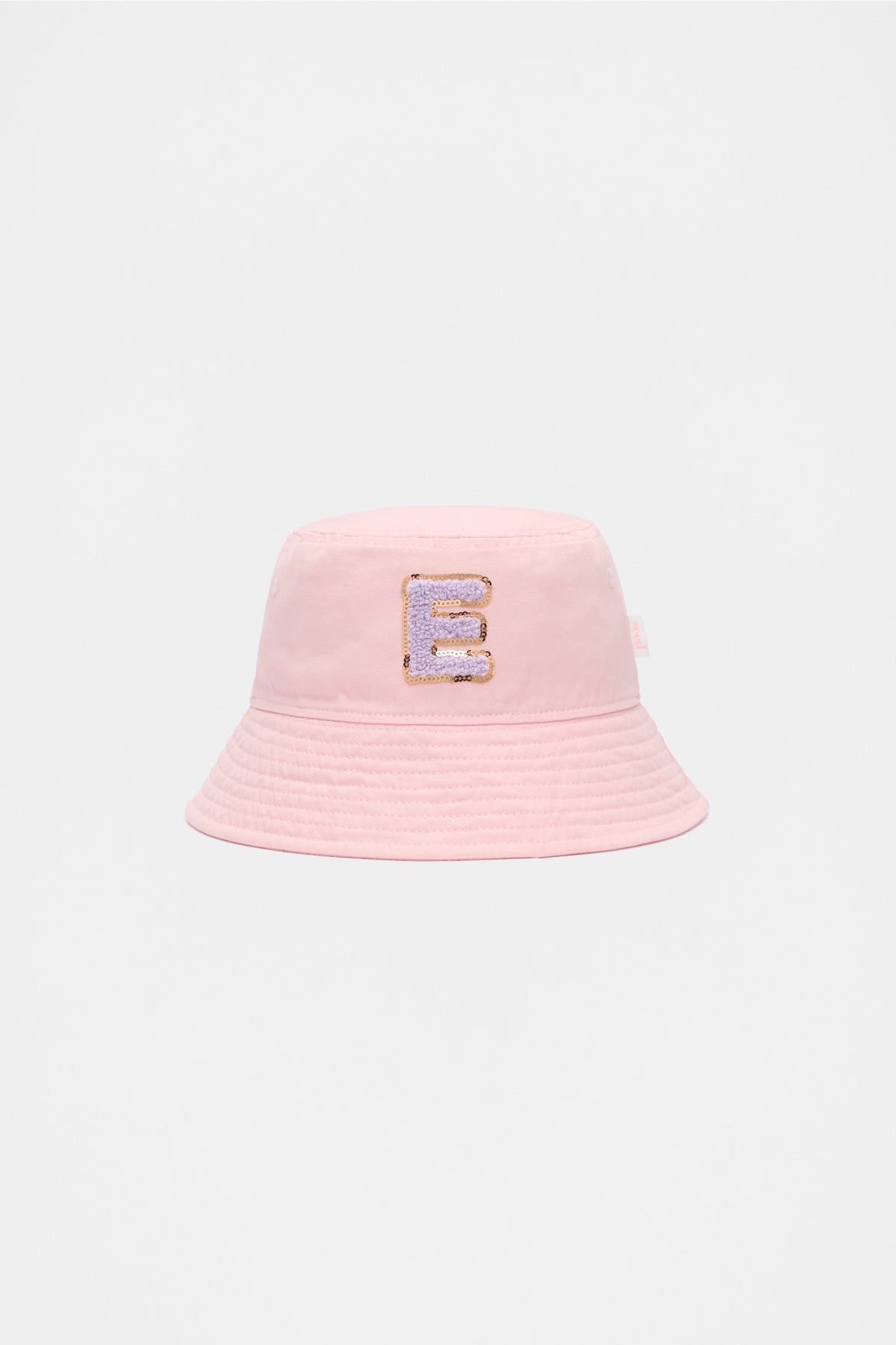 Pink Initial Bucket Hat