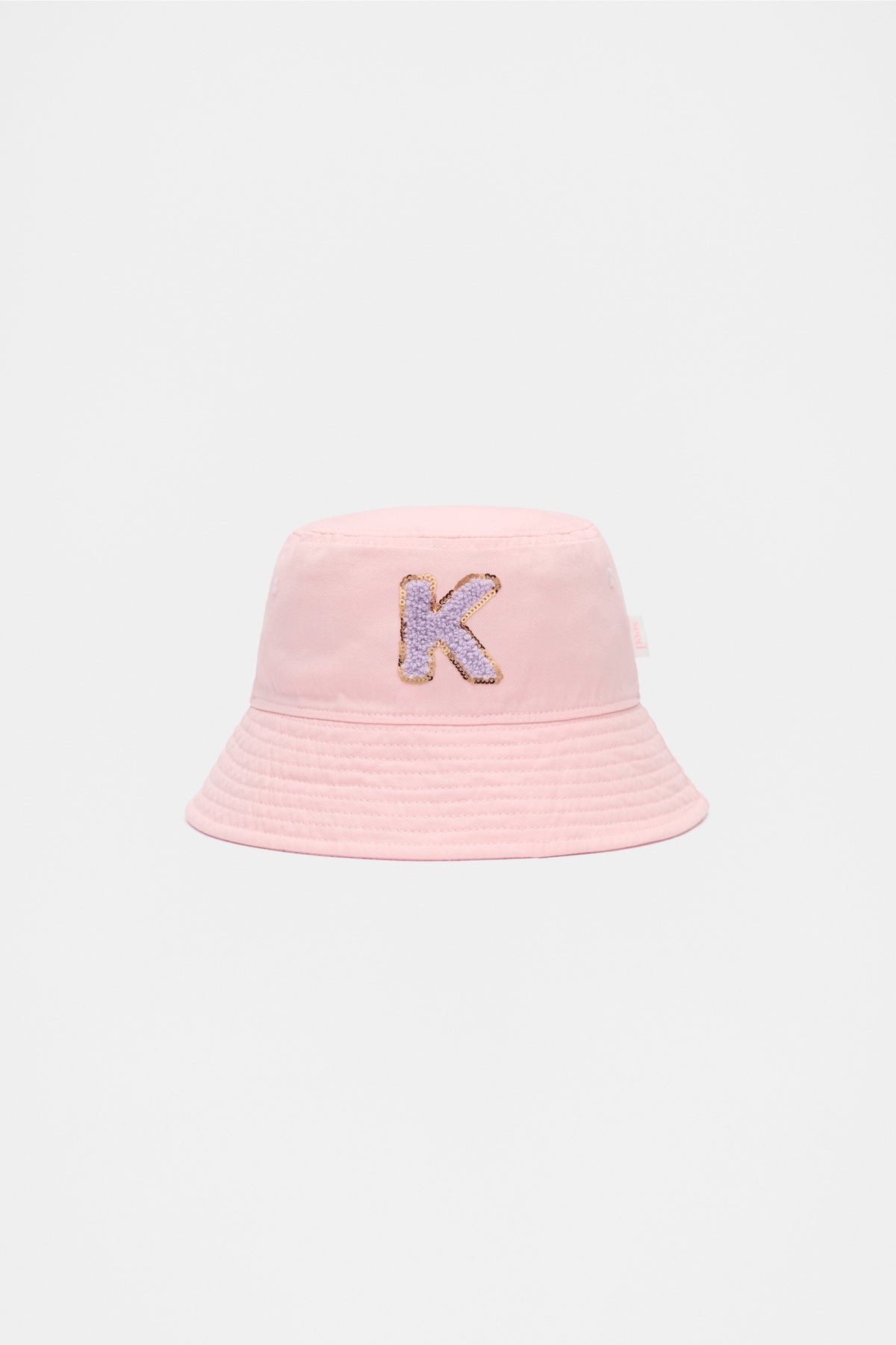 Pink Initial Bucket Hat