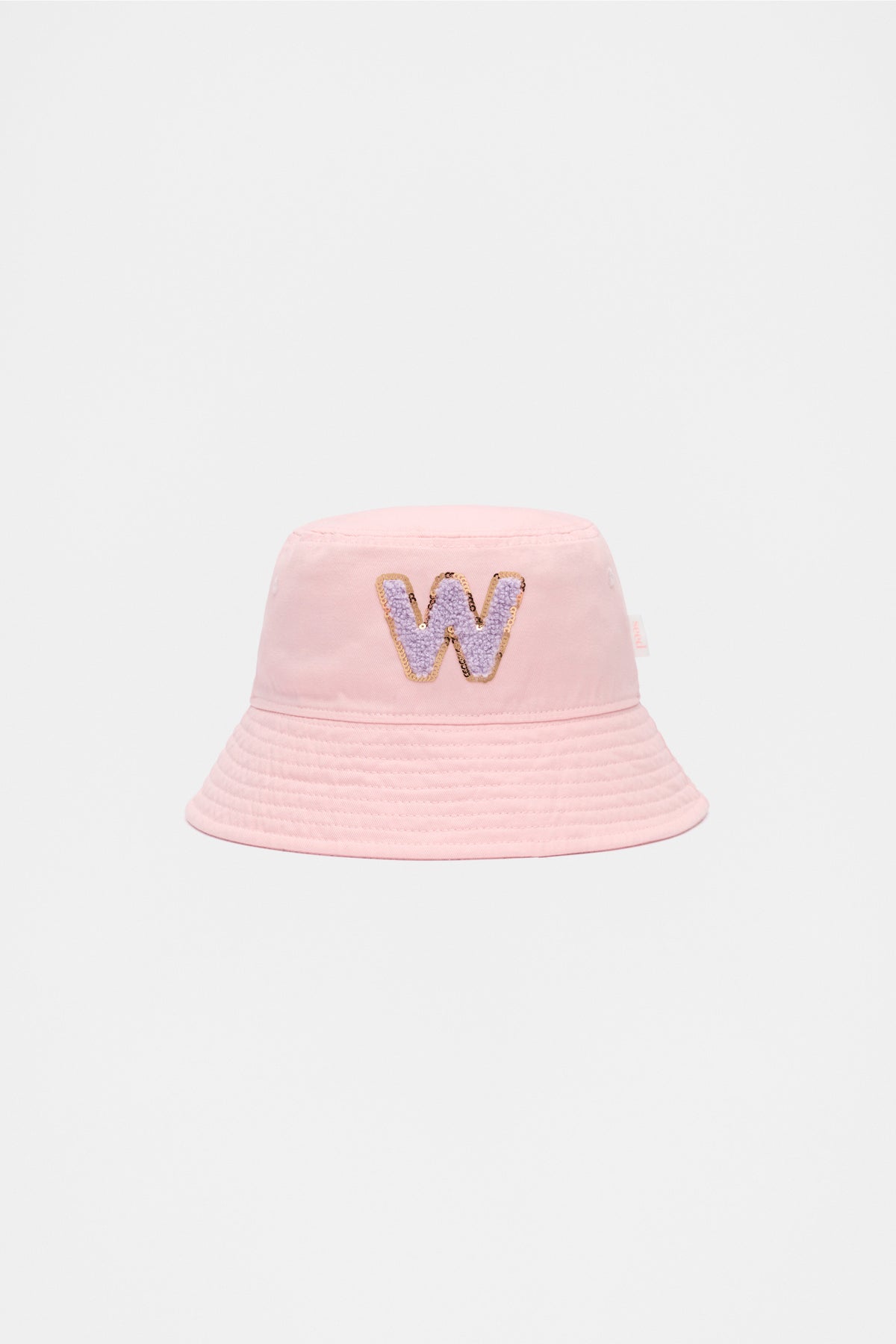 Pink Initial Bucket Hat