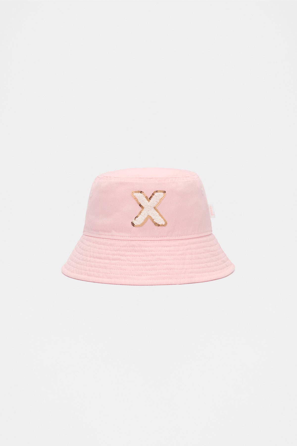 Pink Initial Bucket Hat