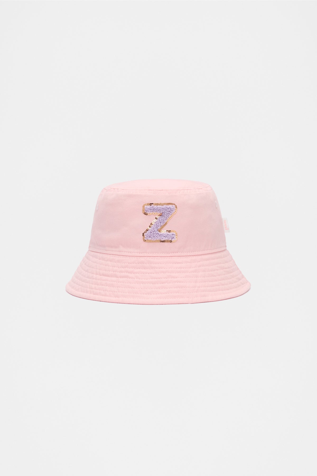 Pink Initial Bucket Hat
