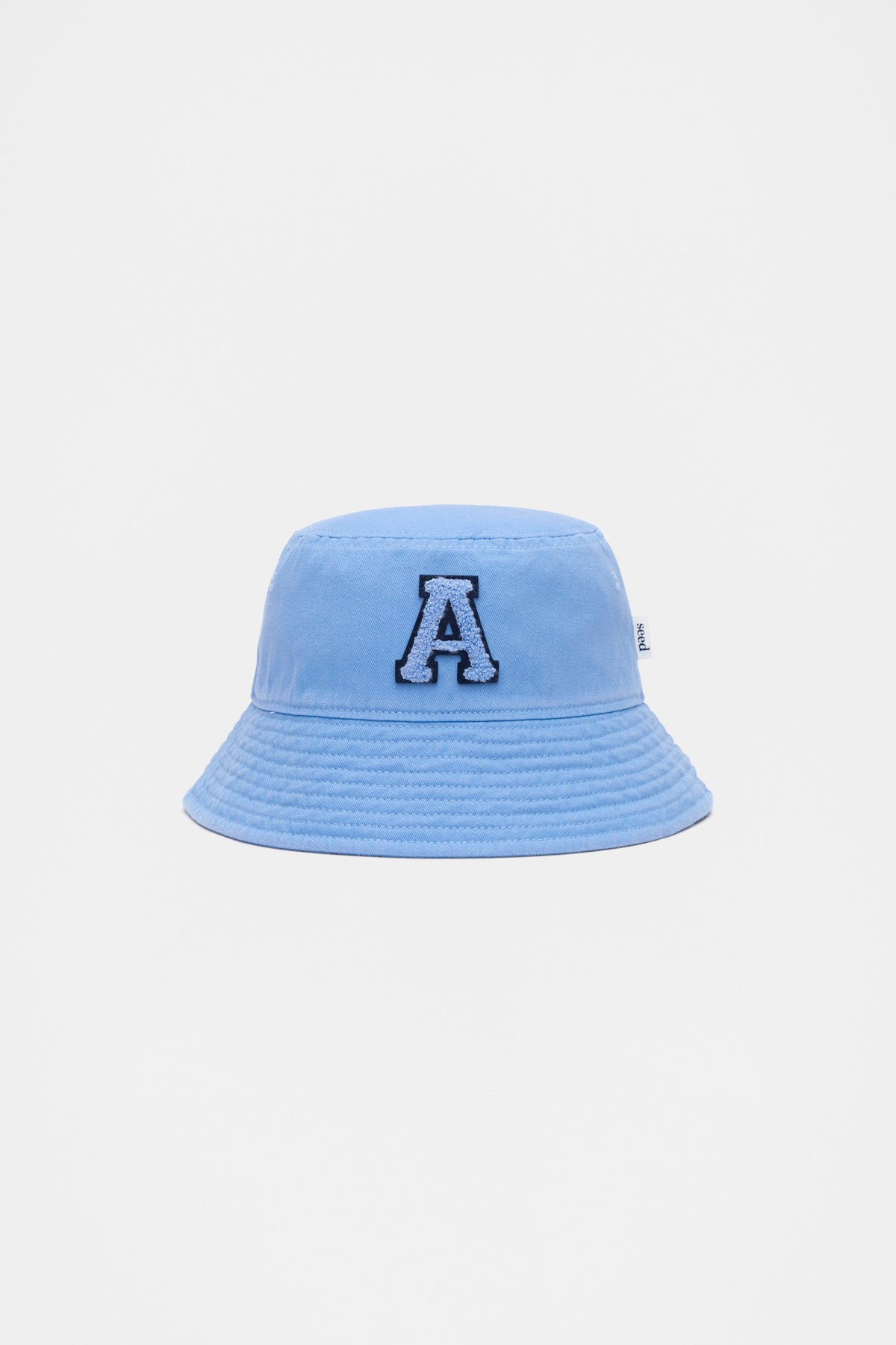 Blue Initial Bucket Hat