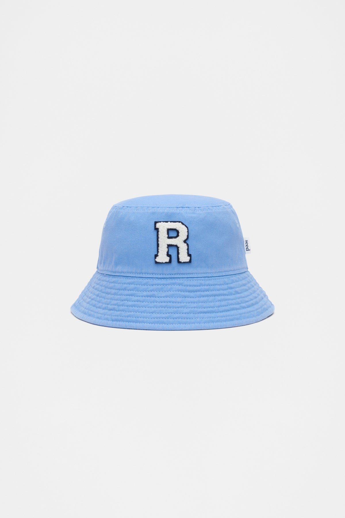 Blue Initial Bucket Hat