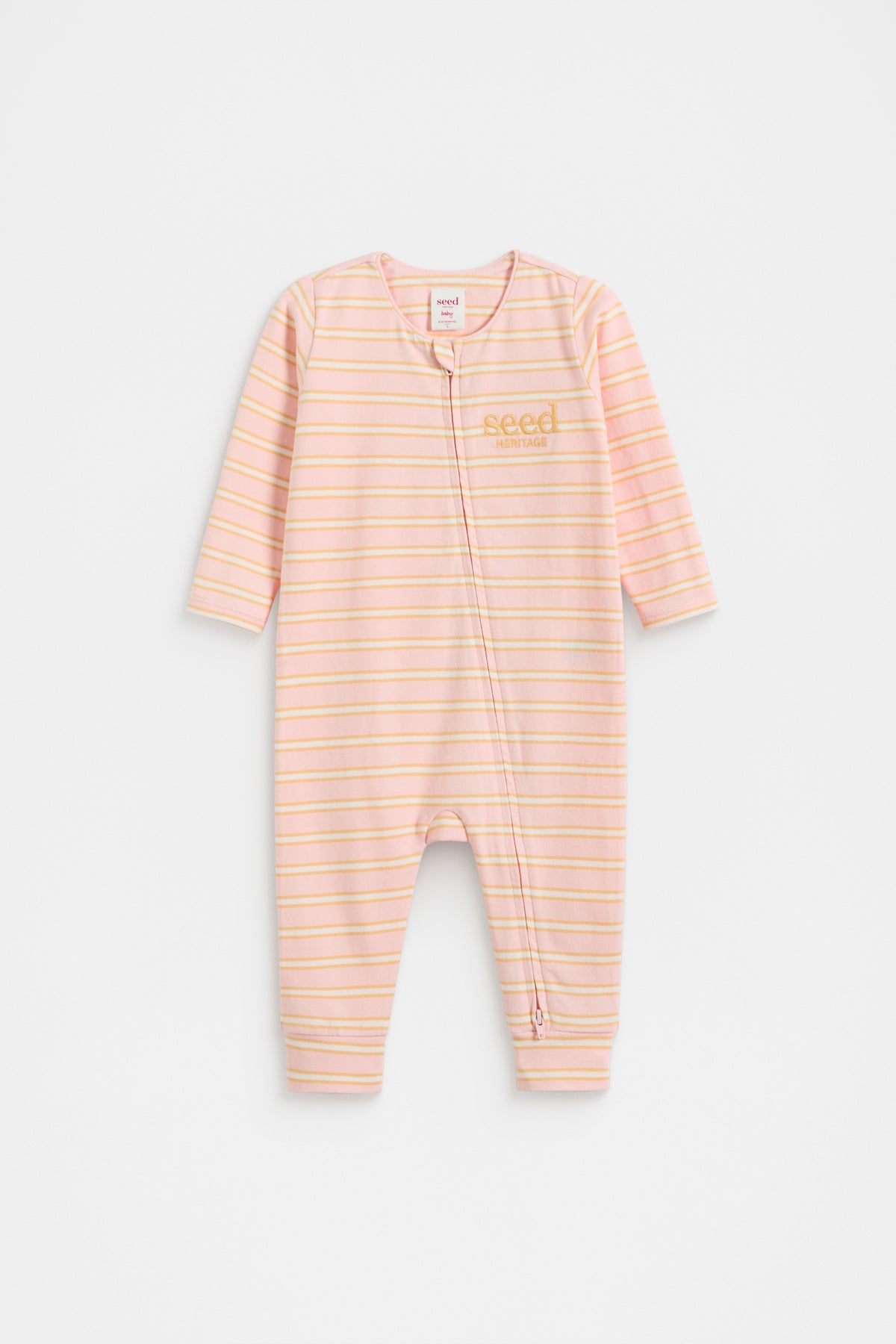 Stripe Logo Zipsuit