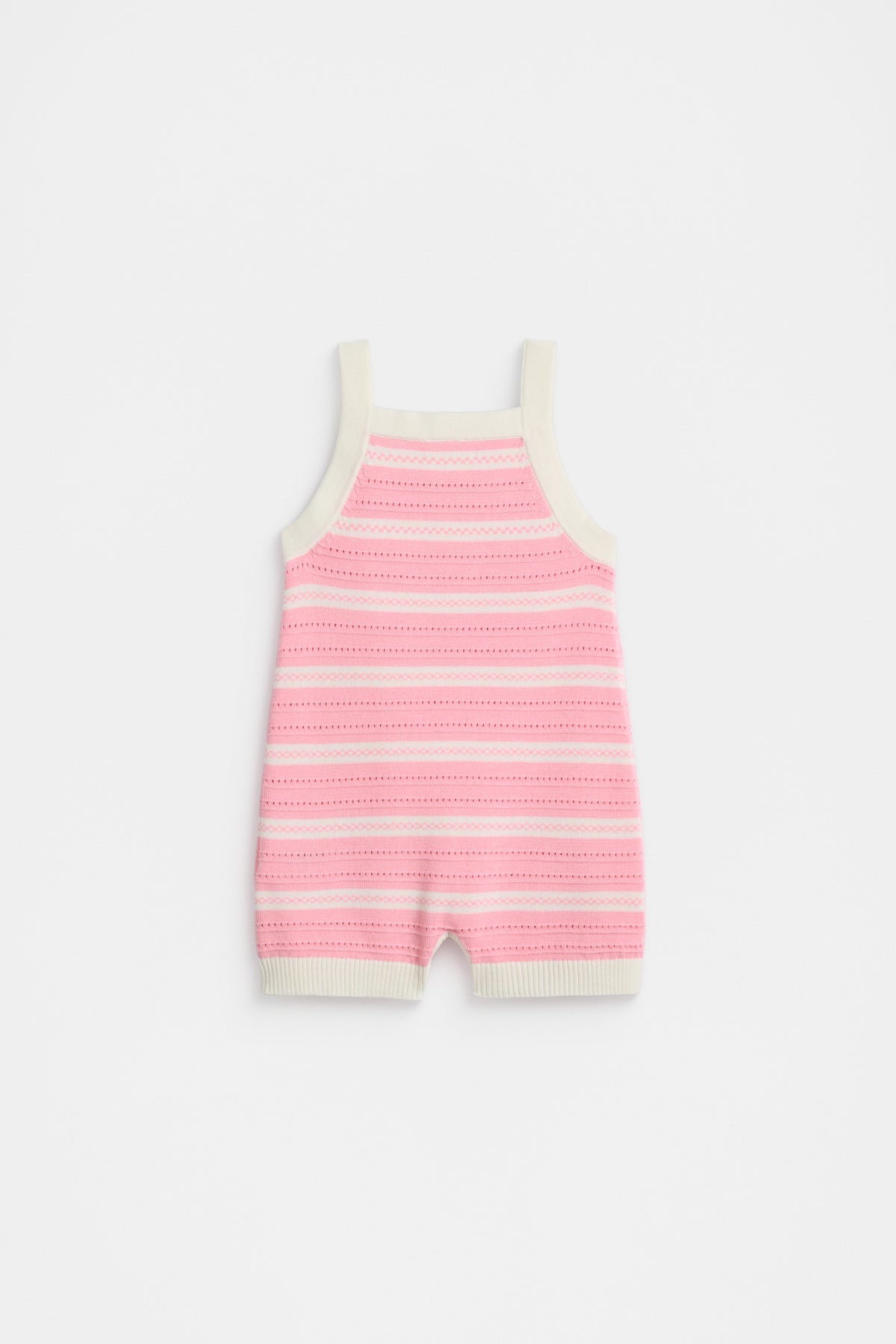 Stripe Knit Romper
