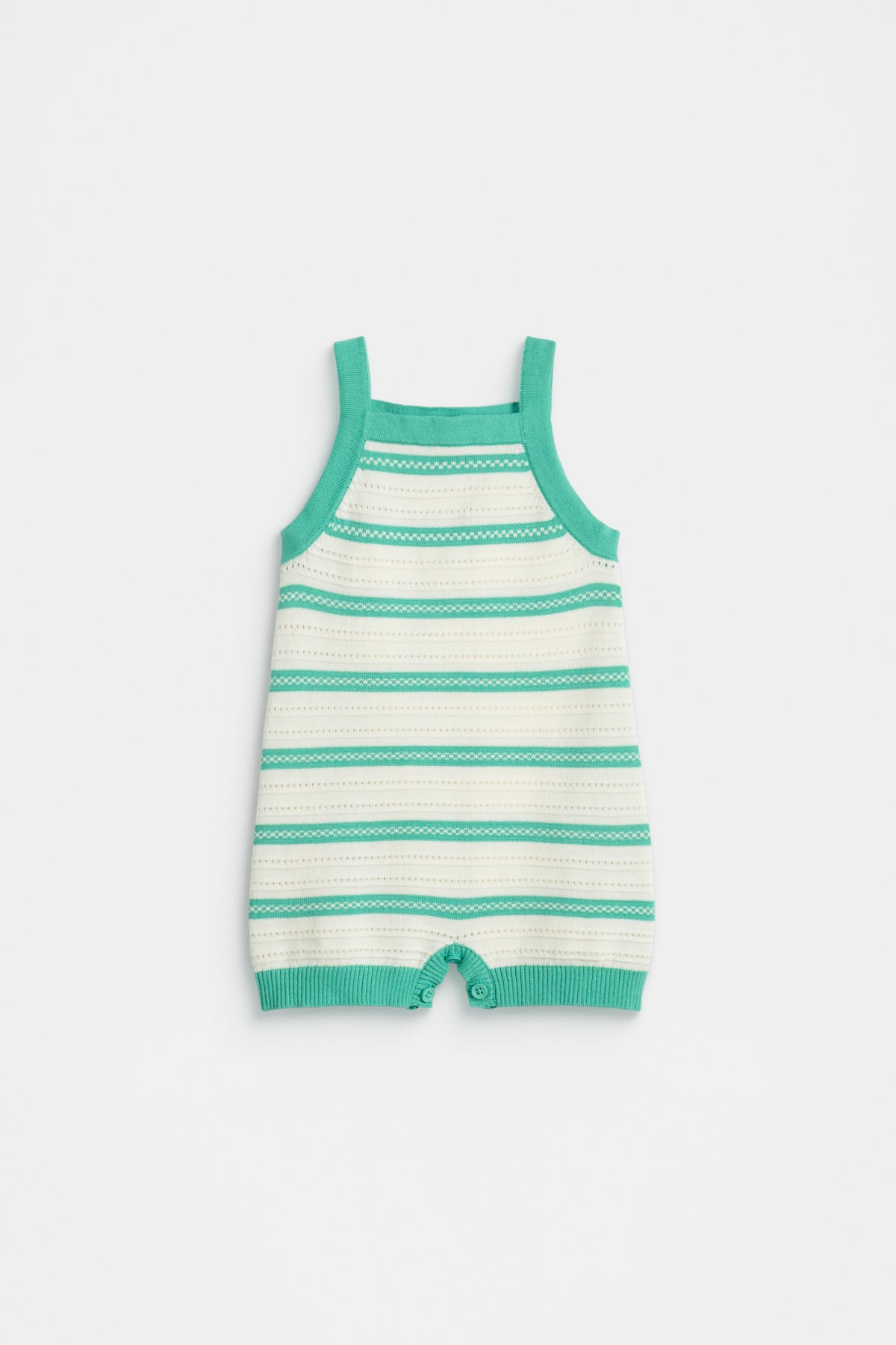 Stripe Knit Romper