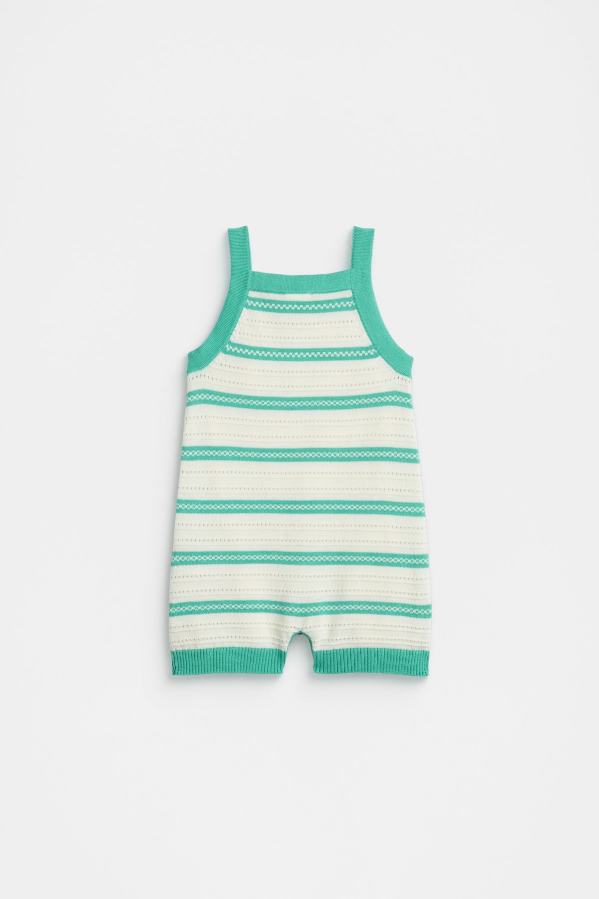 Stripe Knit Romper