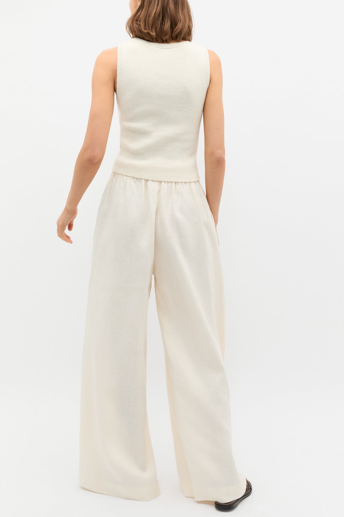 Textured Cotton Knit Top