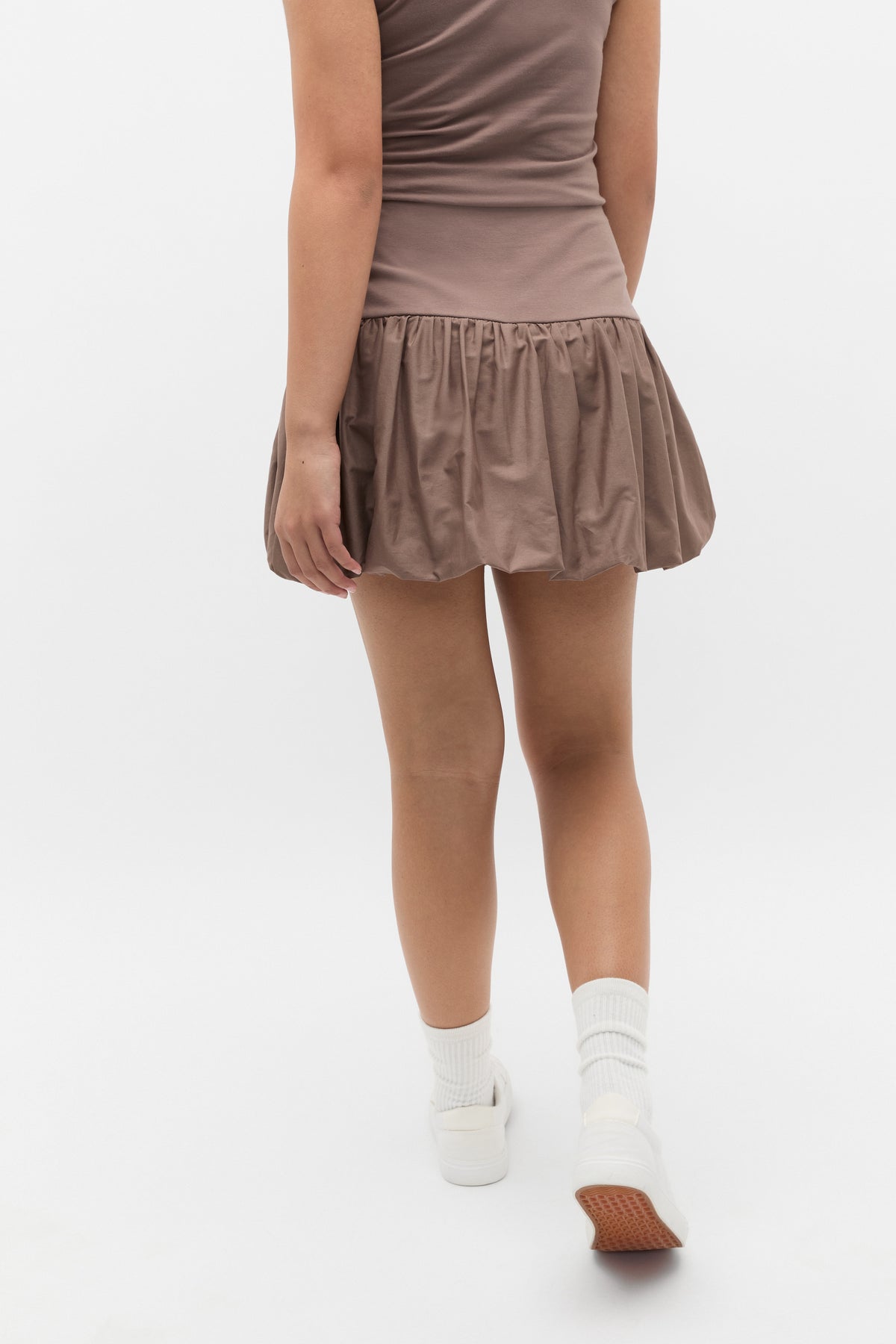 Spliced Bubble Skirt