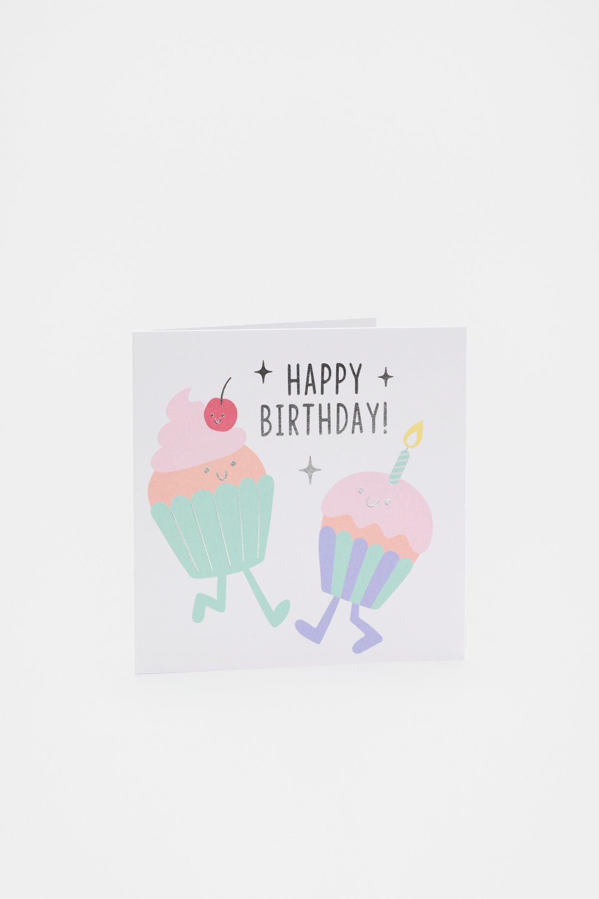 Happy Birthday Cupcake Card