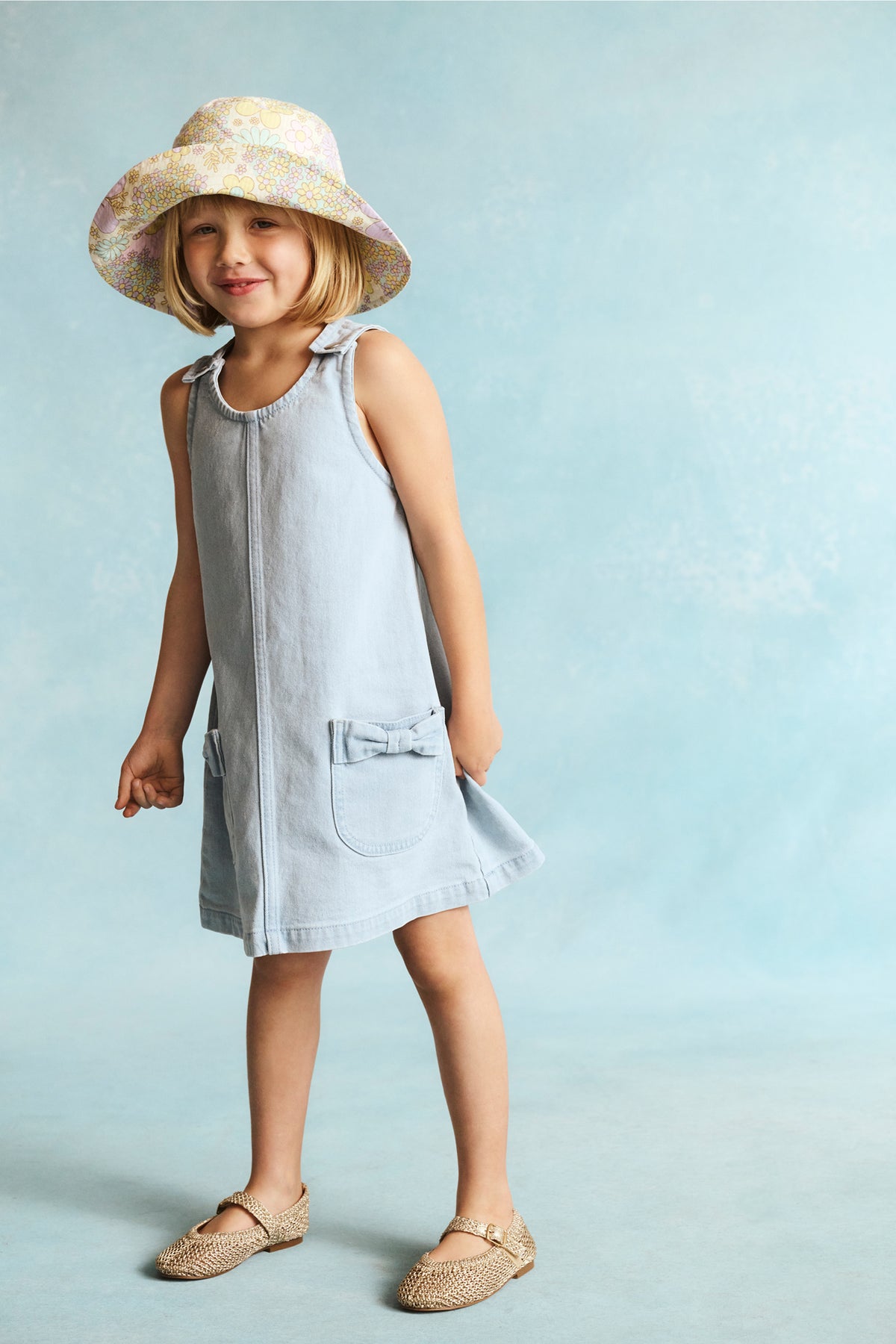 Denim Pinafore