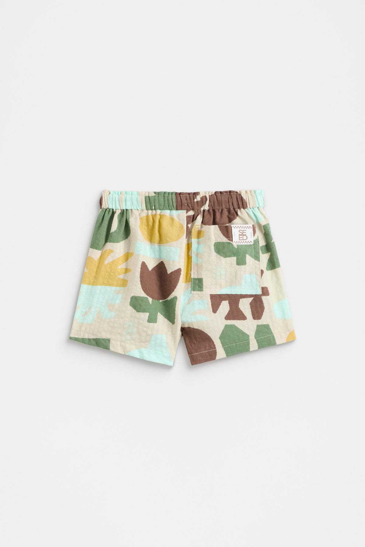 Abstract Print Short