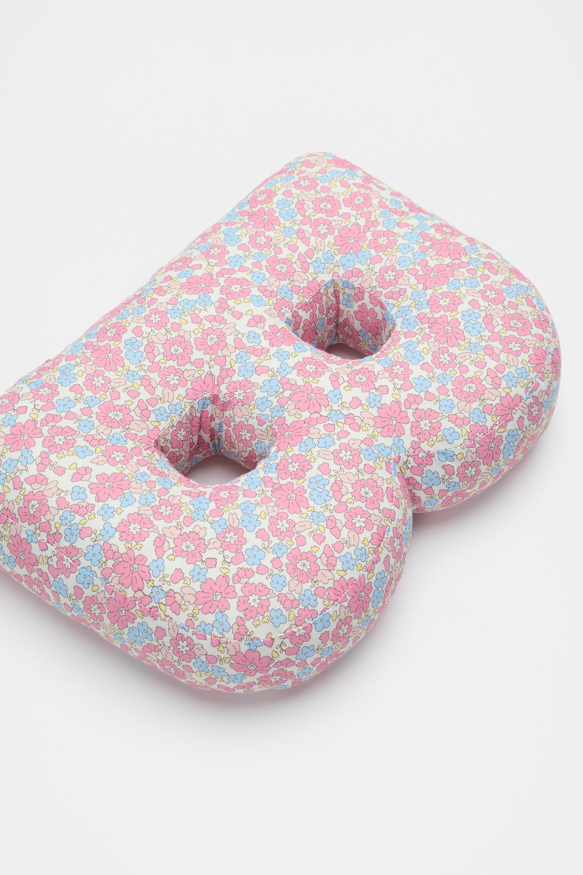 Ditsy Floral Initial Cushion