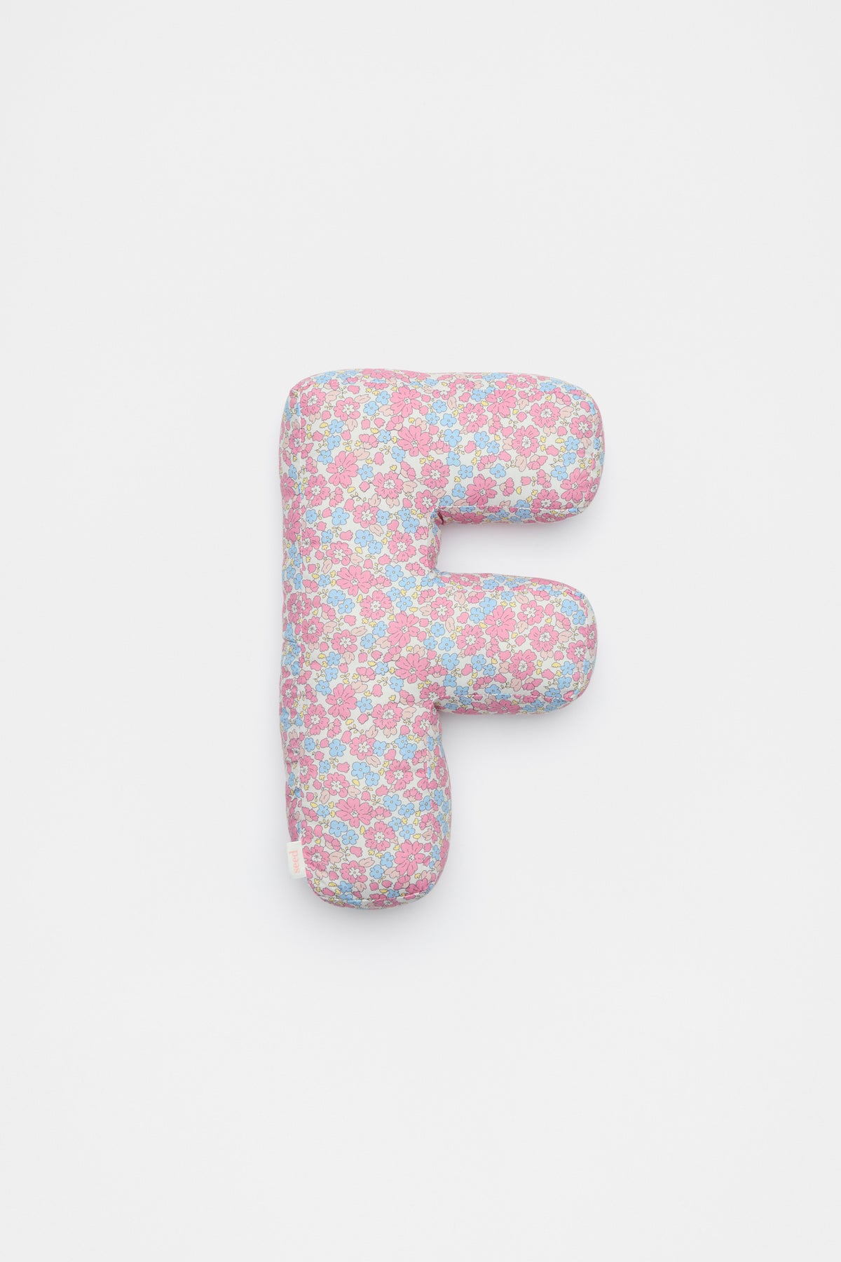 Ditsy Floral Initial Cushion