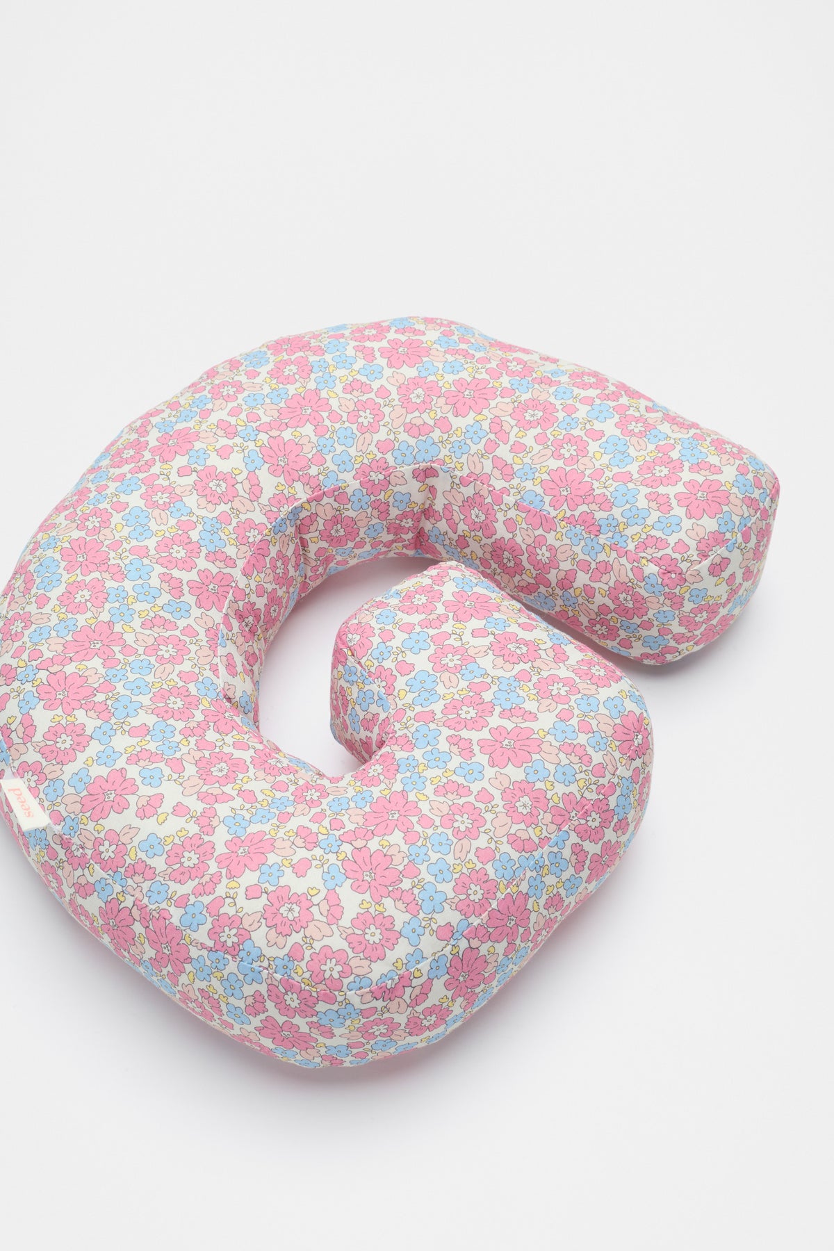 Ditsy Floral Initial Cushion