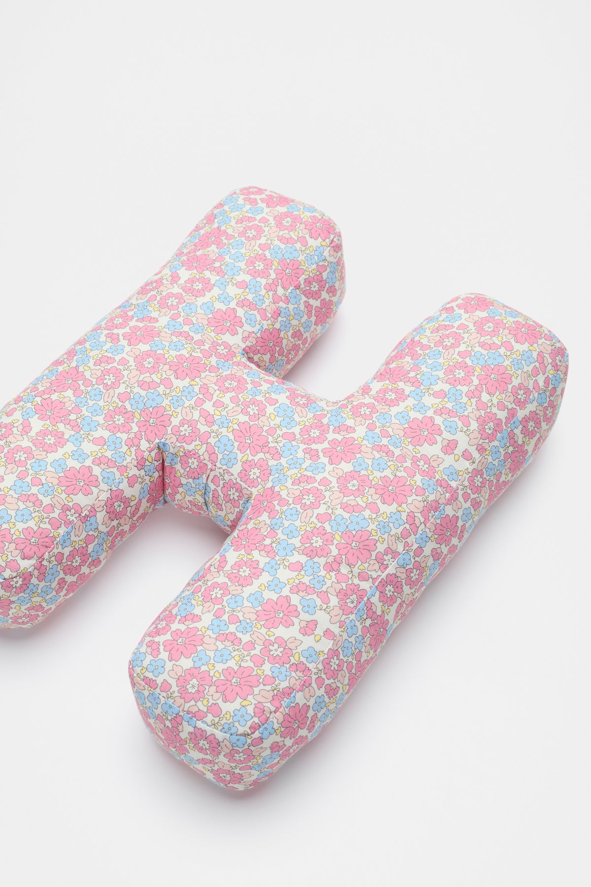 Ditsy Floral Initial Cushion