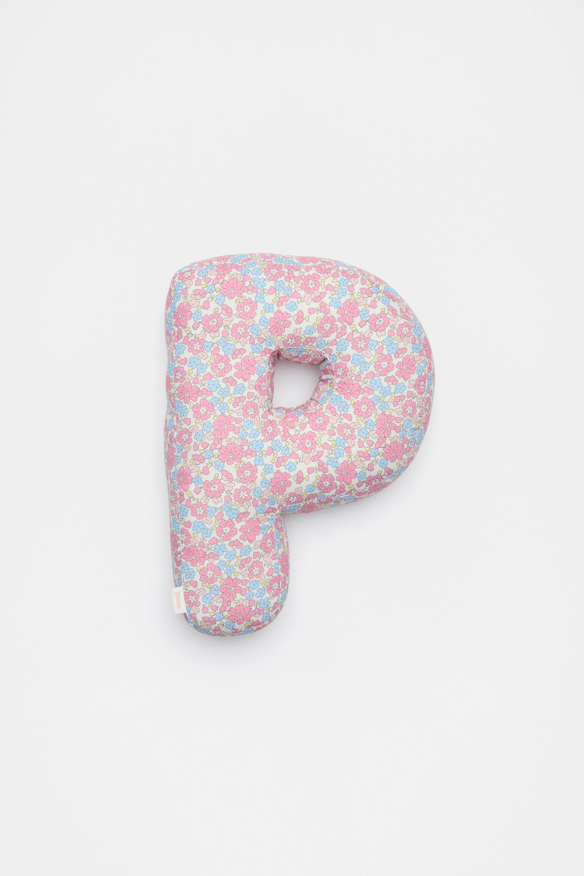 Ditsy Floral Initial Cushion