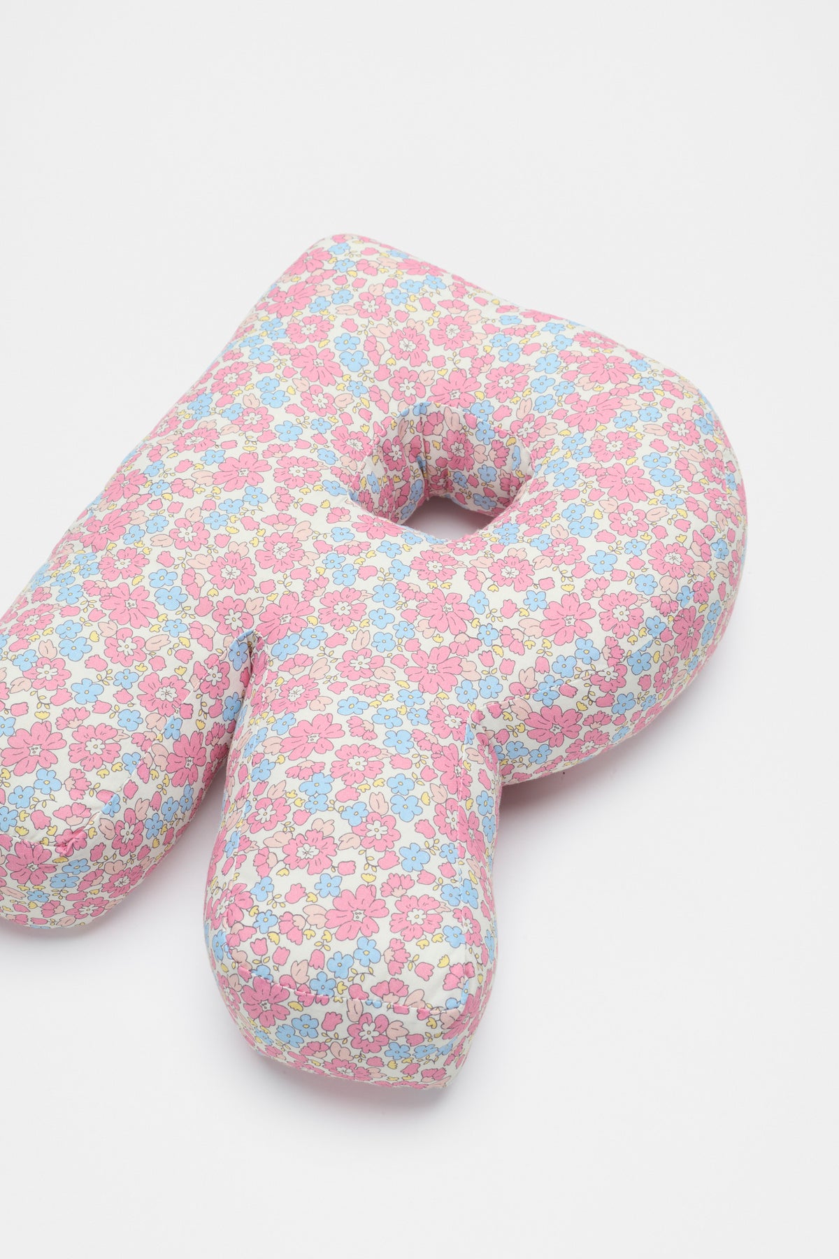 Ditsy Floral Initial Cushion