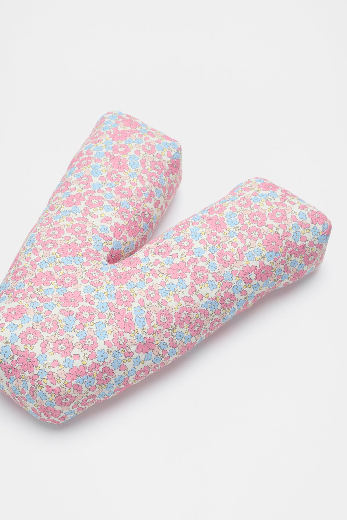 Ditsy Floral Initial Cushion