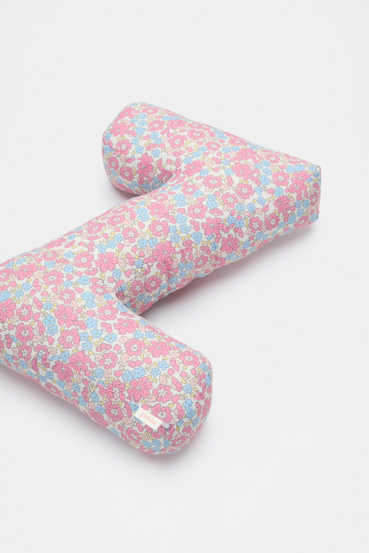Ditsy Floral Initial Cushion