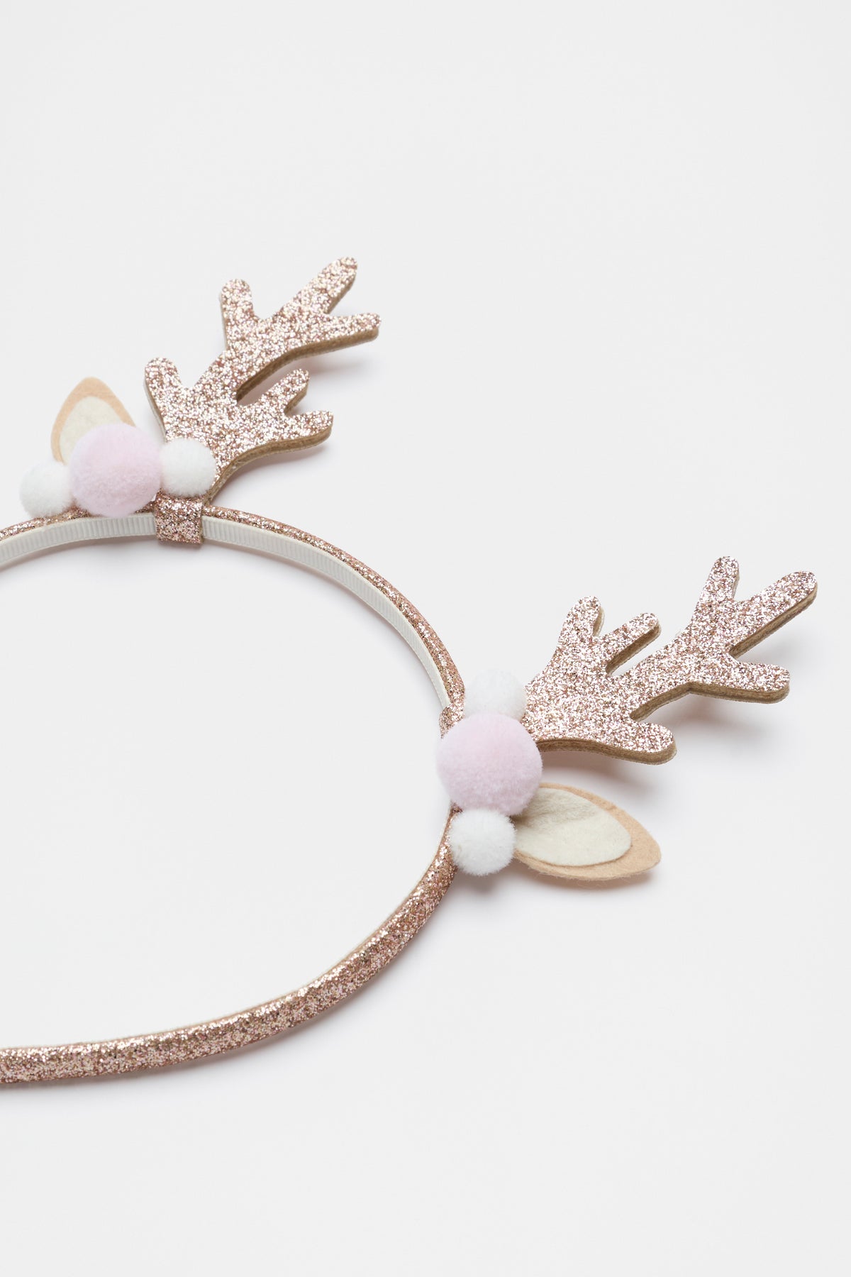 Glitter Reindeer Headband