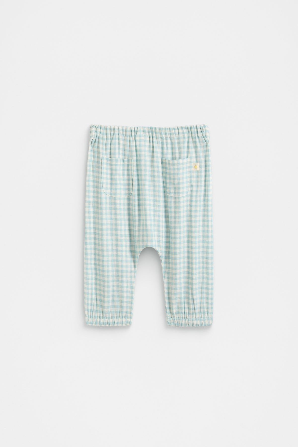 Gingham Pull On Pant