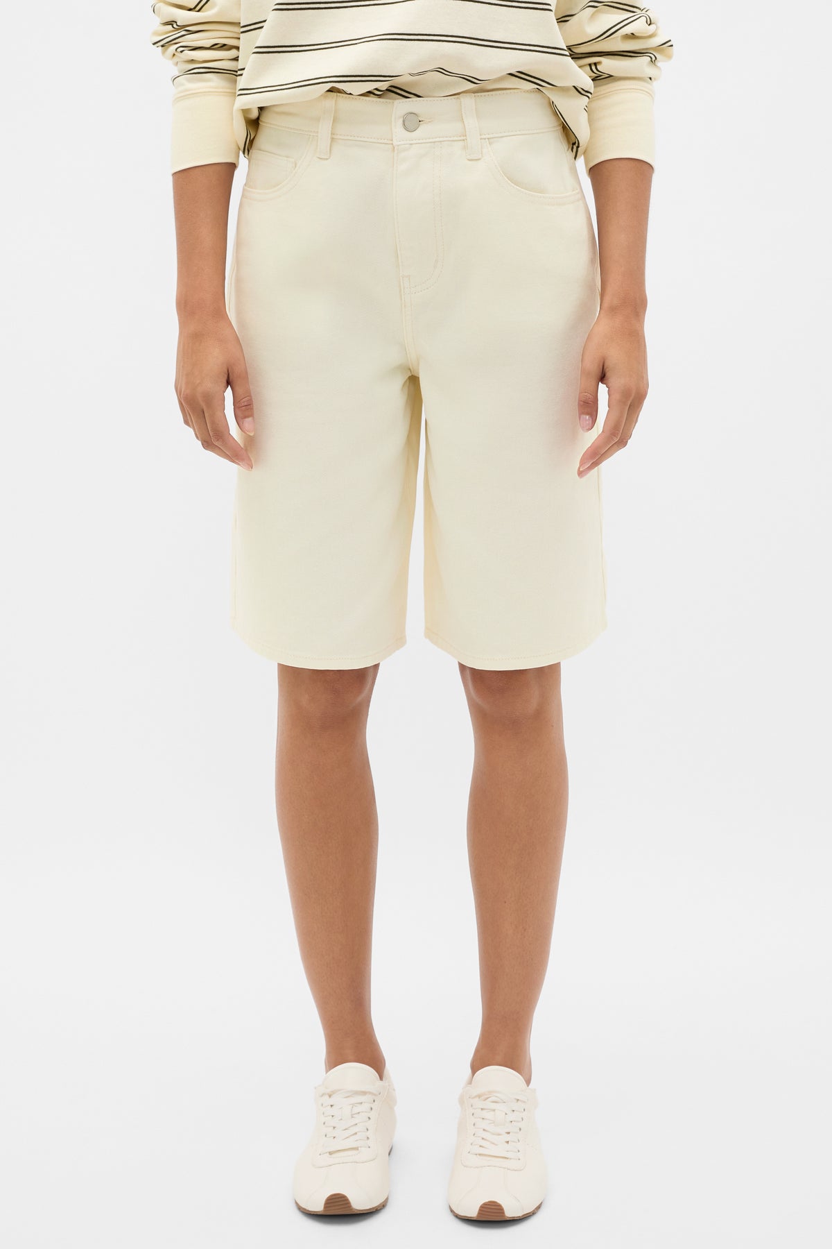 Longline Jean Short