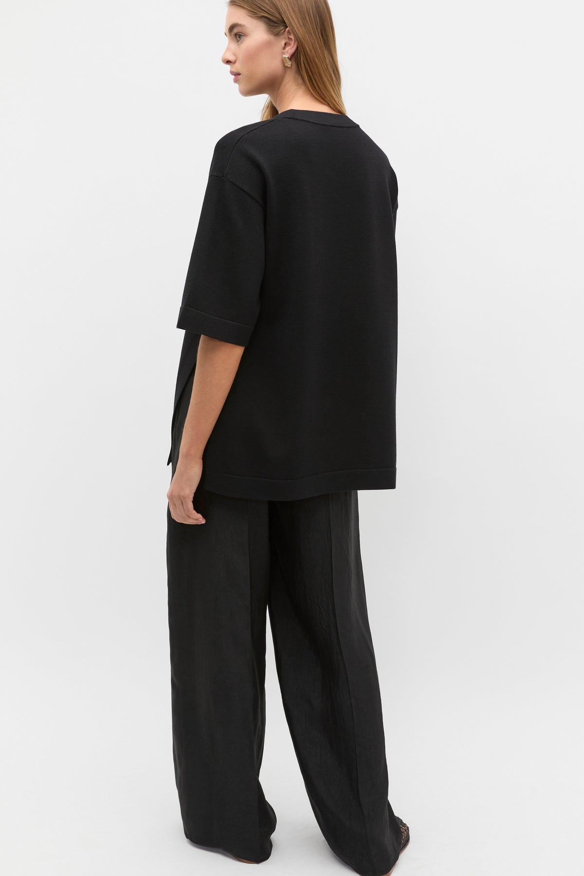Oversized Side Split Knit