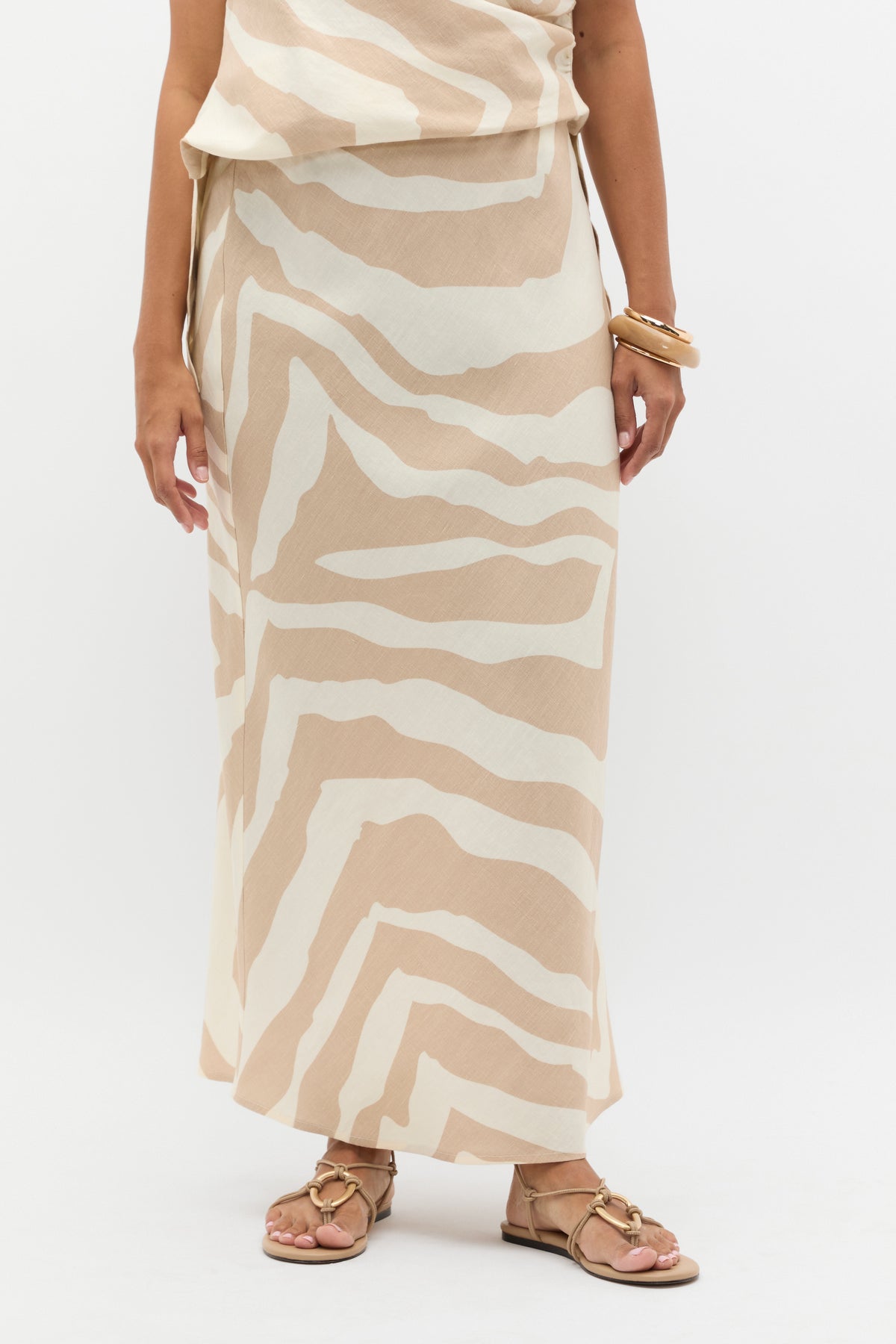 Abstract Animal Skirt