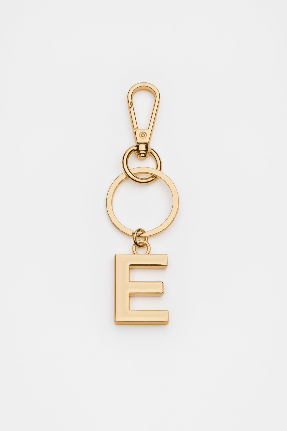 Gold Initials Keyring