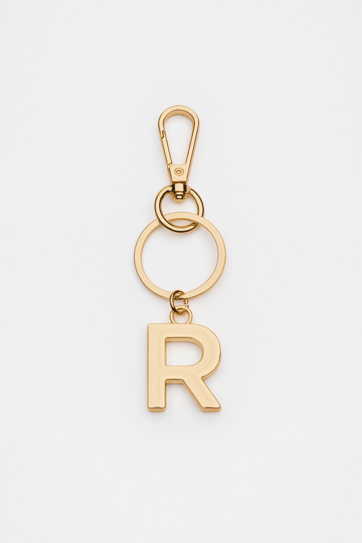 Gold Initials Keyring
