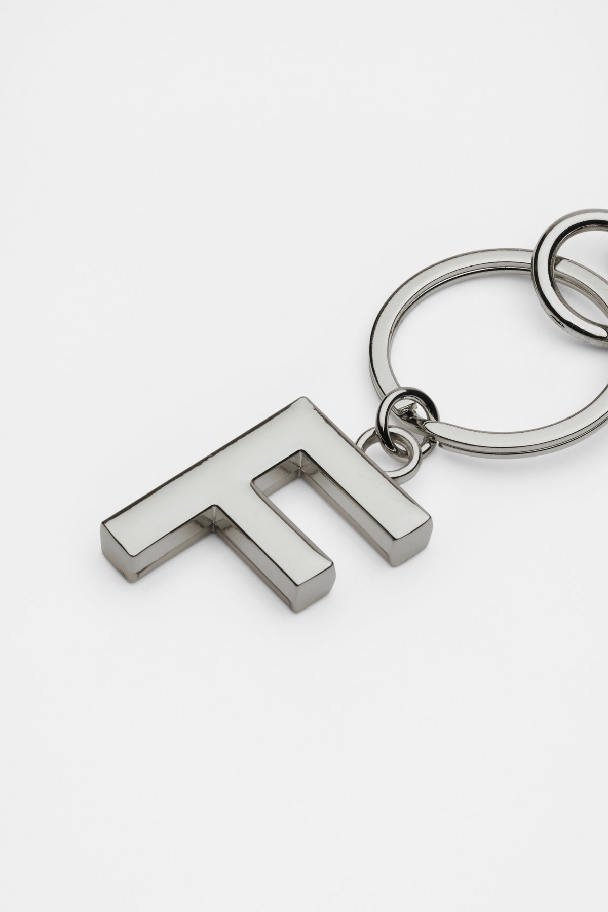 Silver Initials Keyring