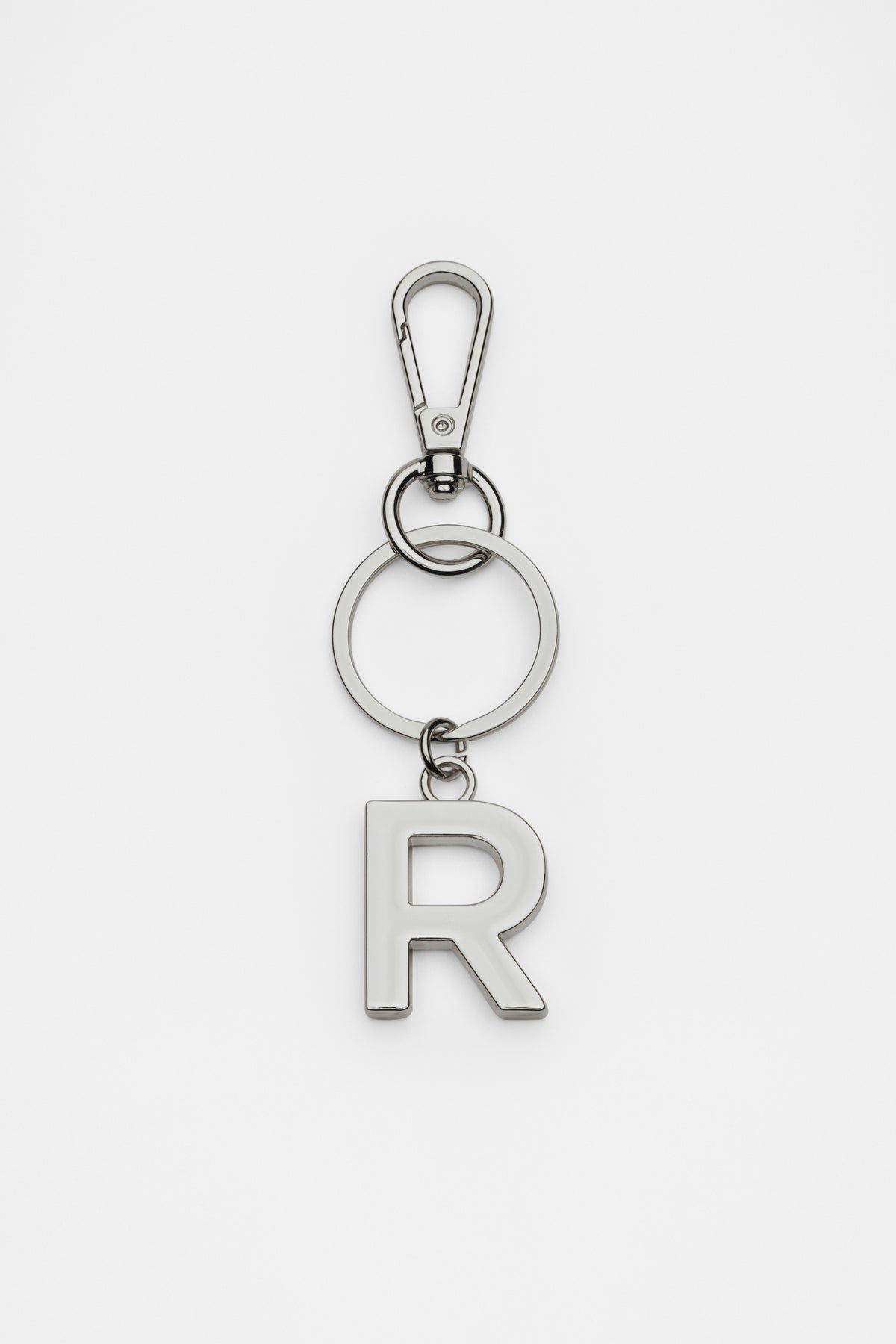 Silver Initials Keyring