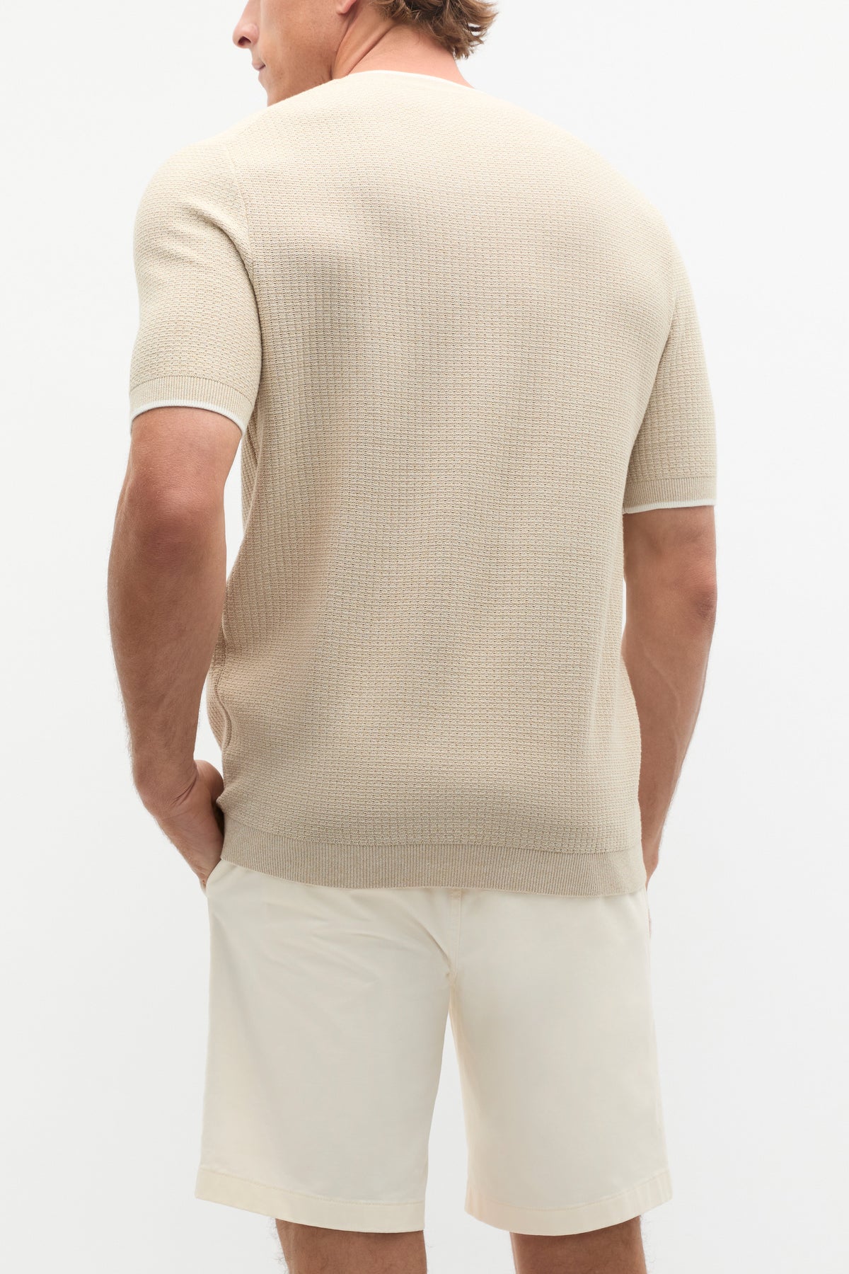 Twisted Yarn Knit Tee