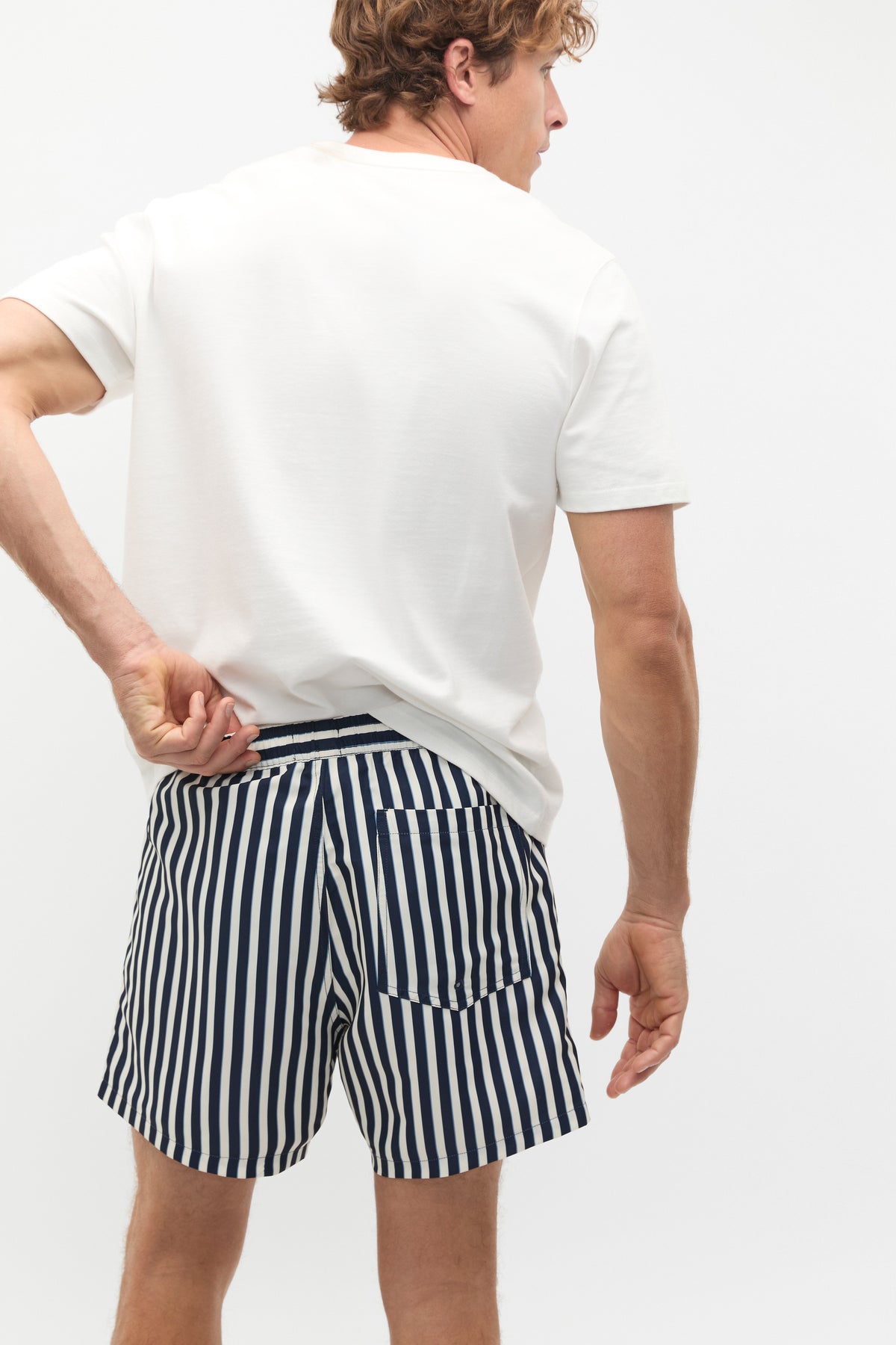 Stripe Swim Short