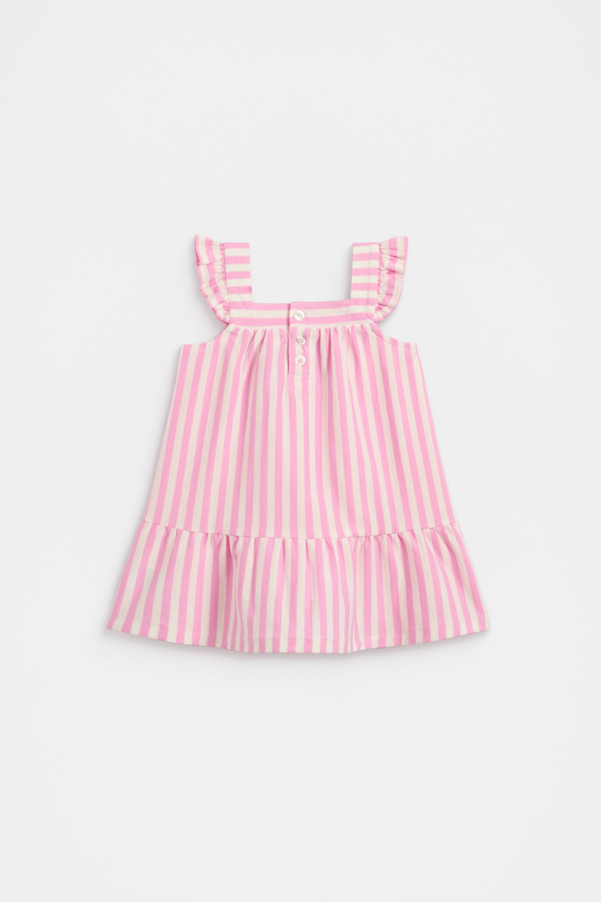 Stripe Logo Dress