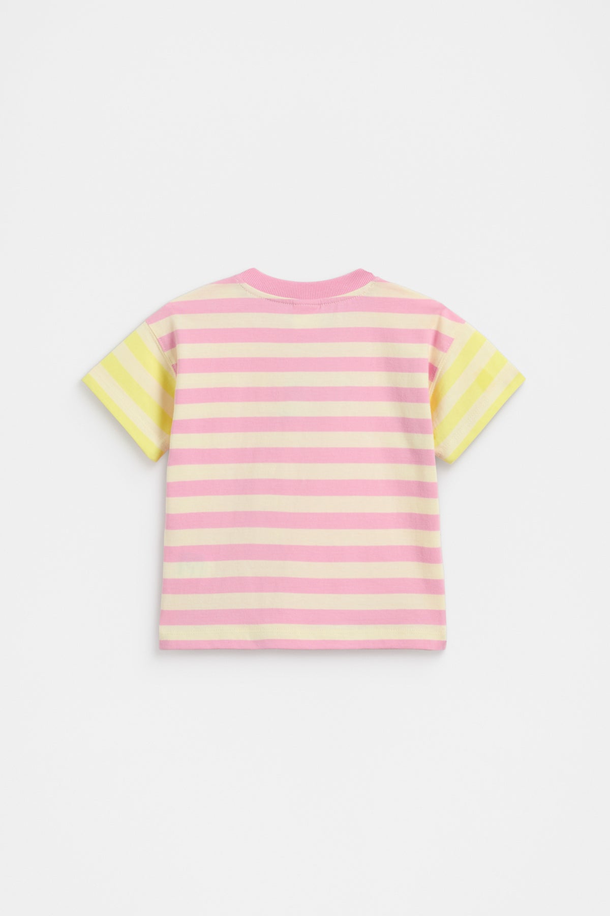 Stripe Colourblock Logo Tee