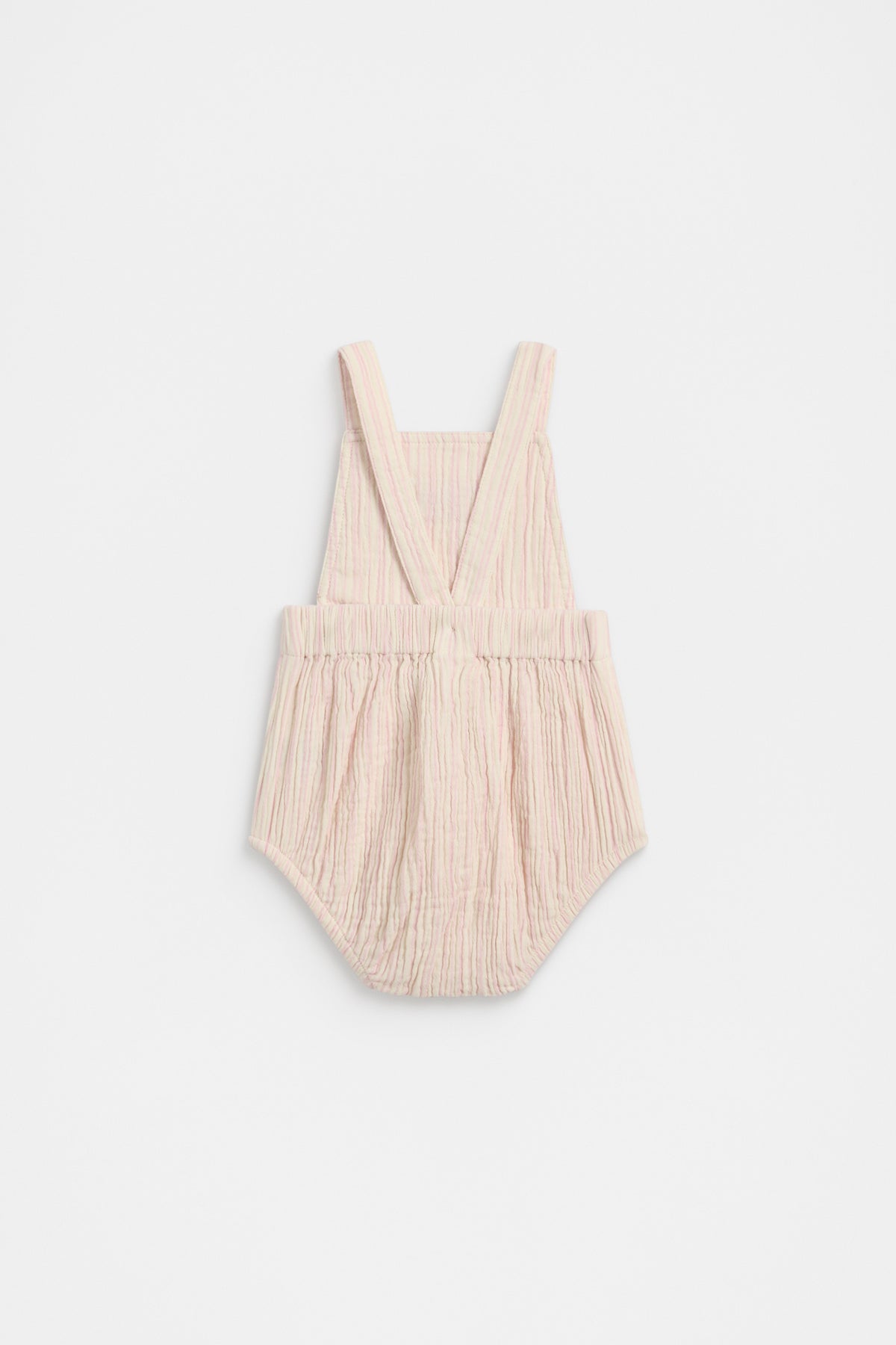 Stripe Logo Romper